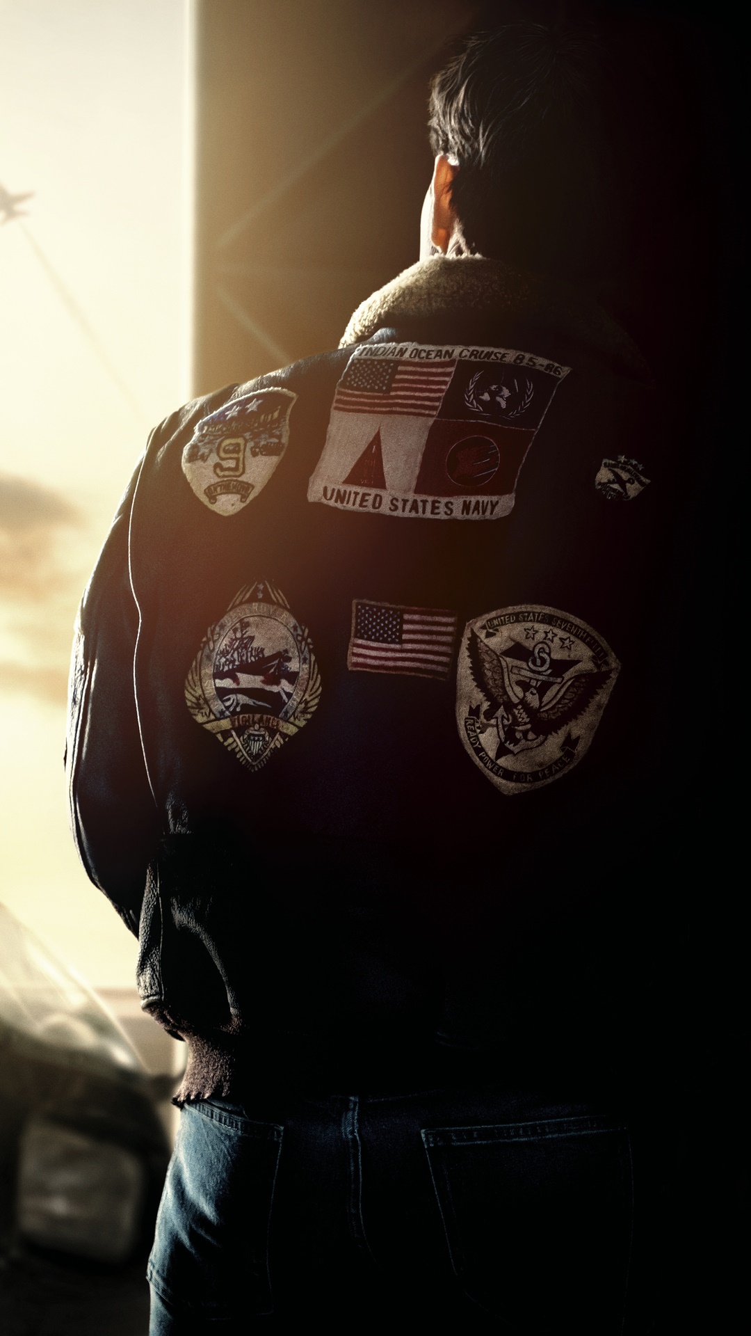 Top Gun Maverick Jacket Patches HD Phone Wallpaper