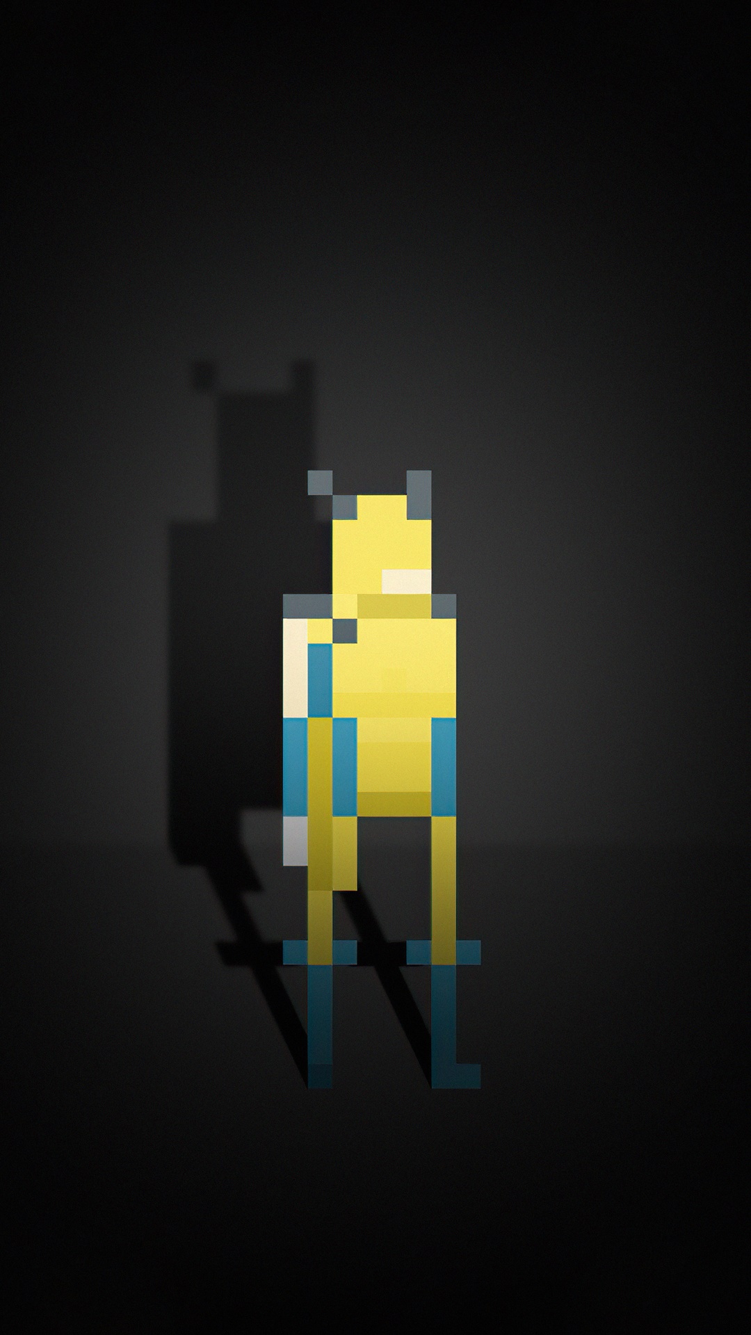 Pixel Wolverine Artwork HD Phone Wallpaper