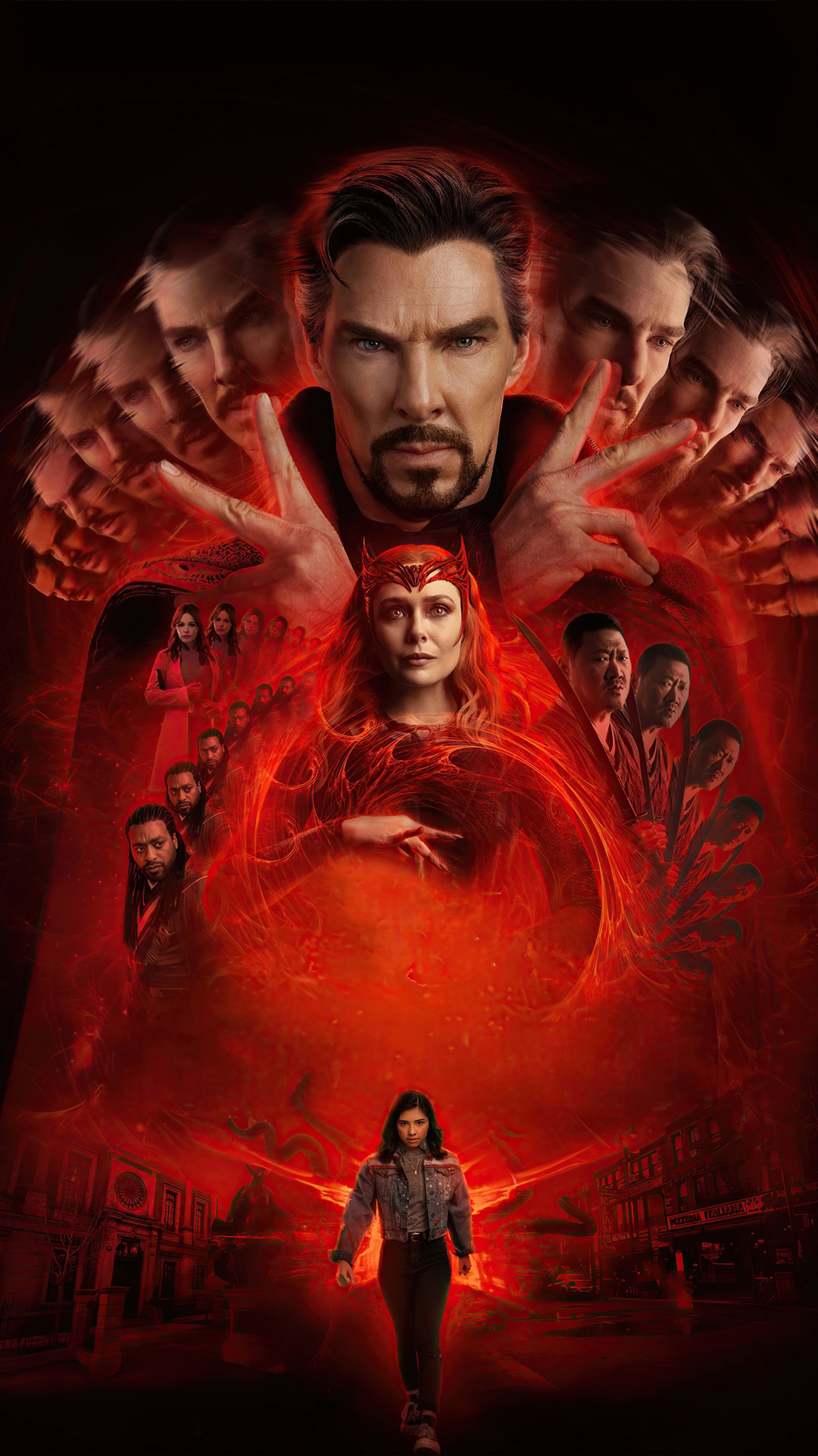 Doctor Strange in the Multiverse of Madness Movie Poster HD Phone Wallpaper