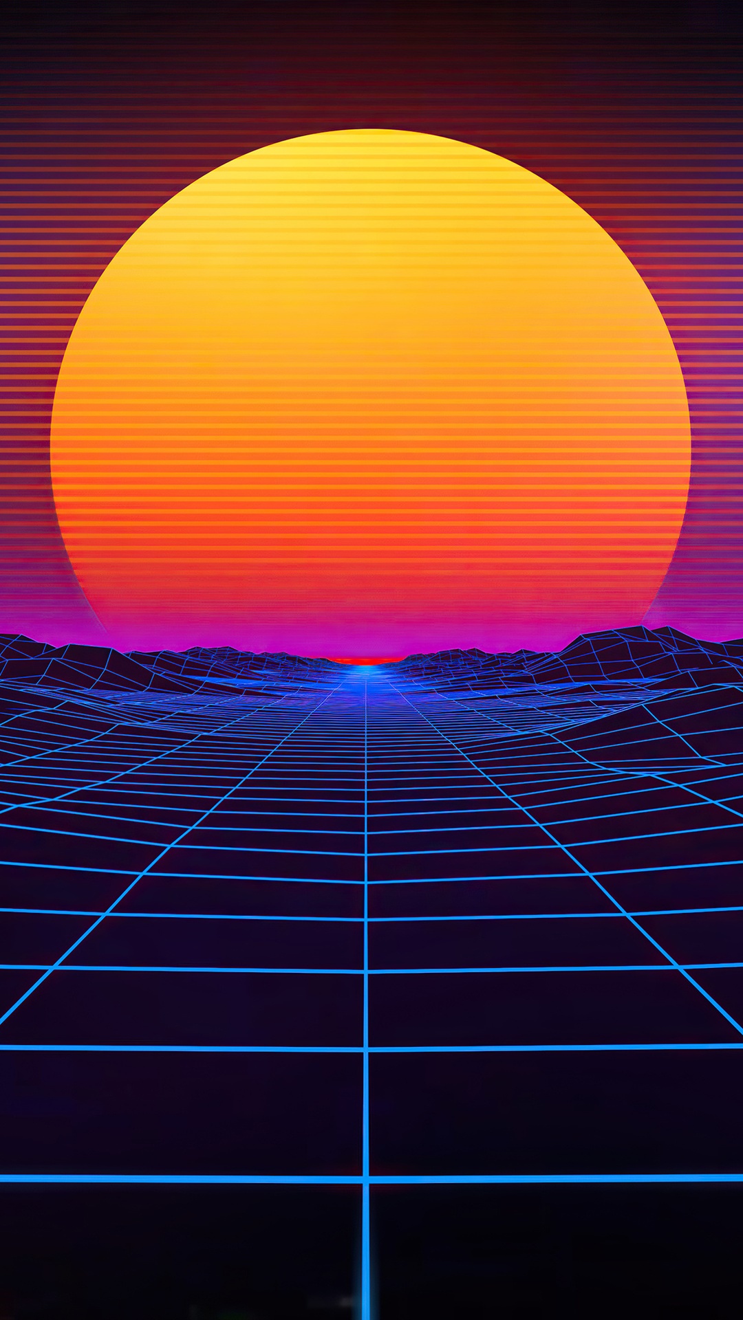 Synthwave Digital Art 4K HD Phone Wallpaper