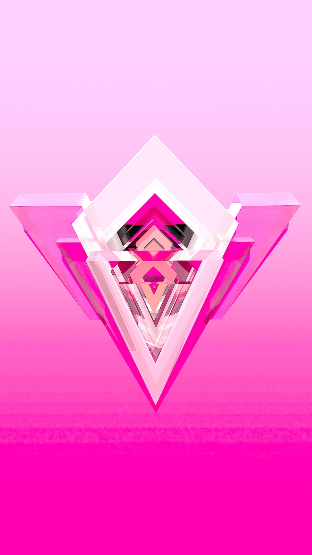 Abstract geometric artwork by Justin Maller HD Phone Wallpaper