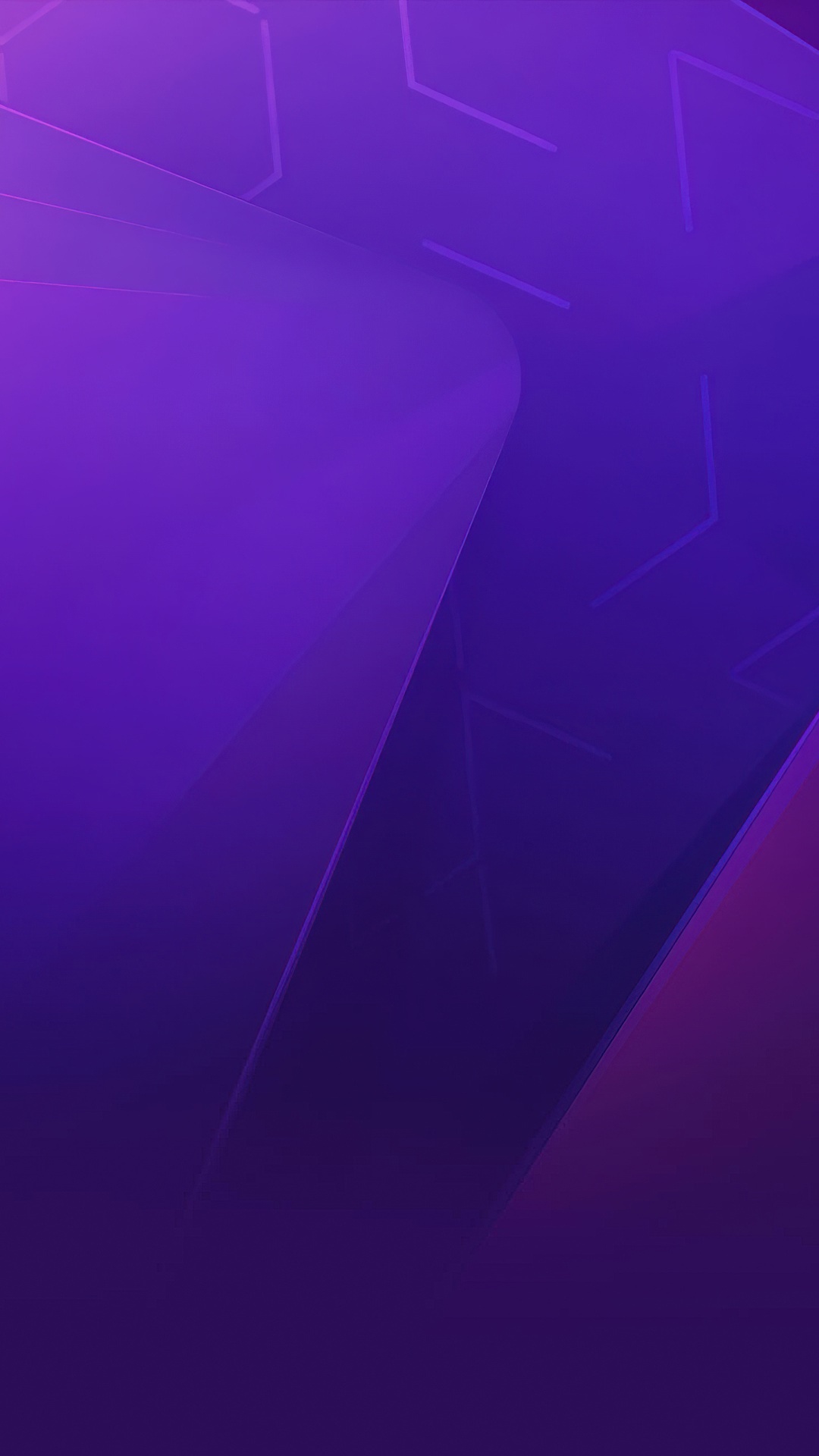 Abstract purple and blue geometric shapes HD Phone Wallpaper