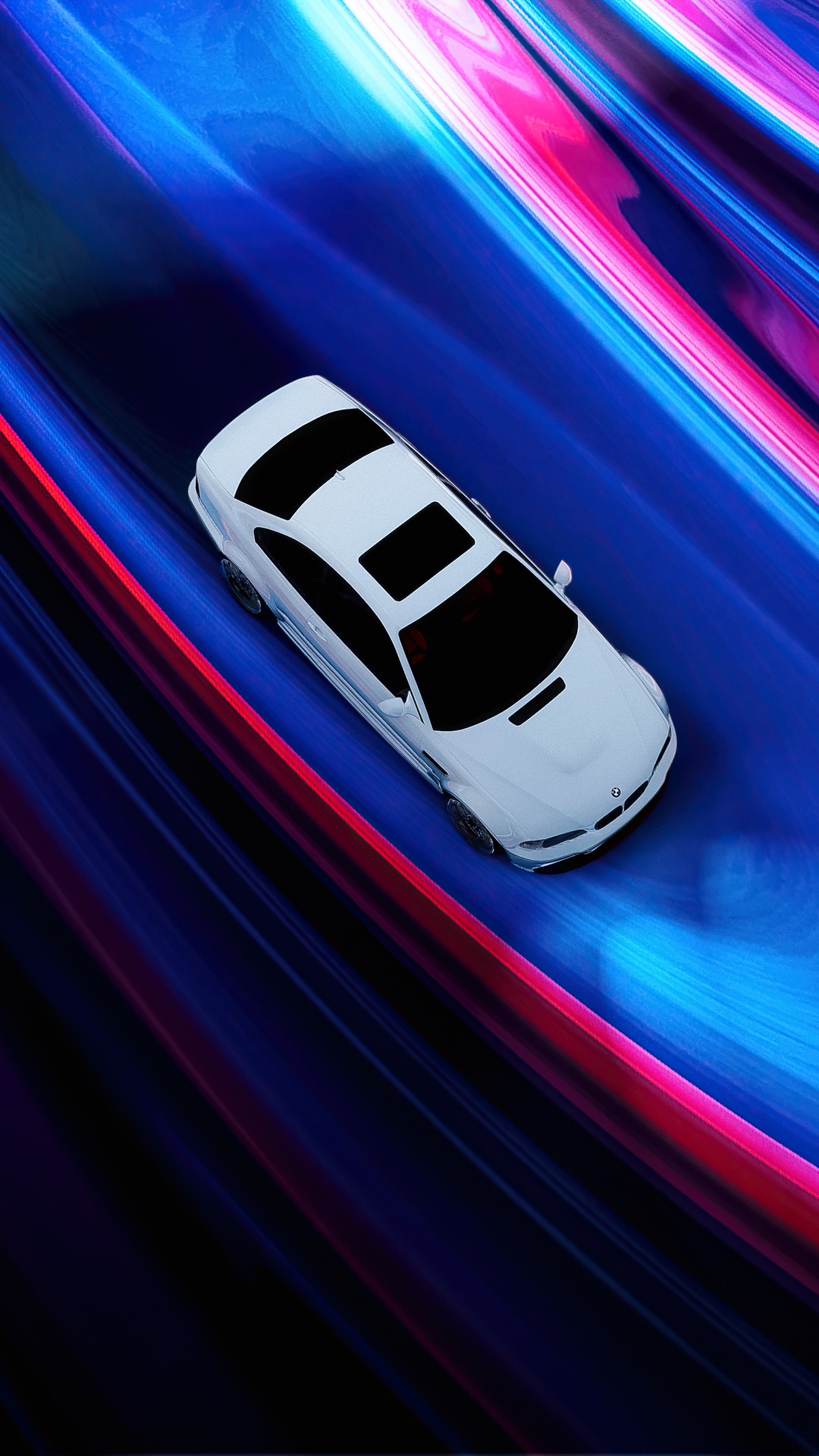 White BMW M3 E46 in Assetto Corsa HD Phone Wallpaper
