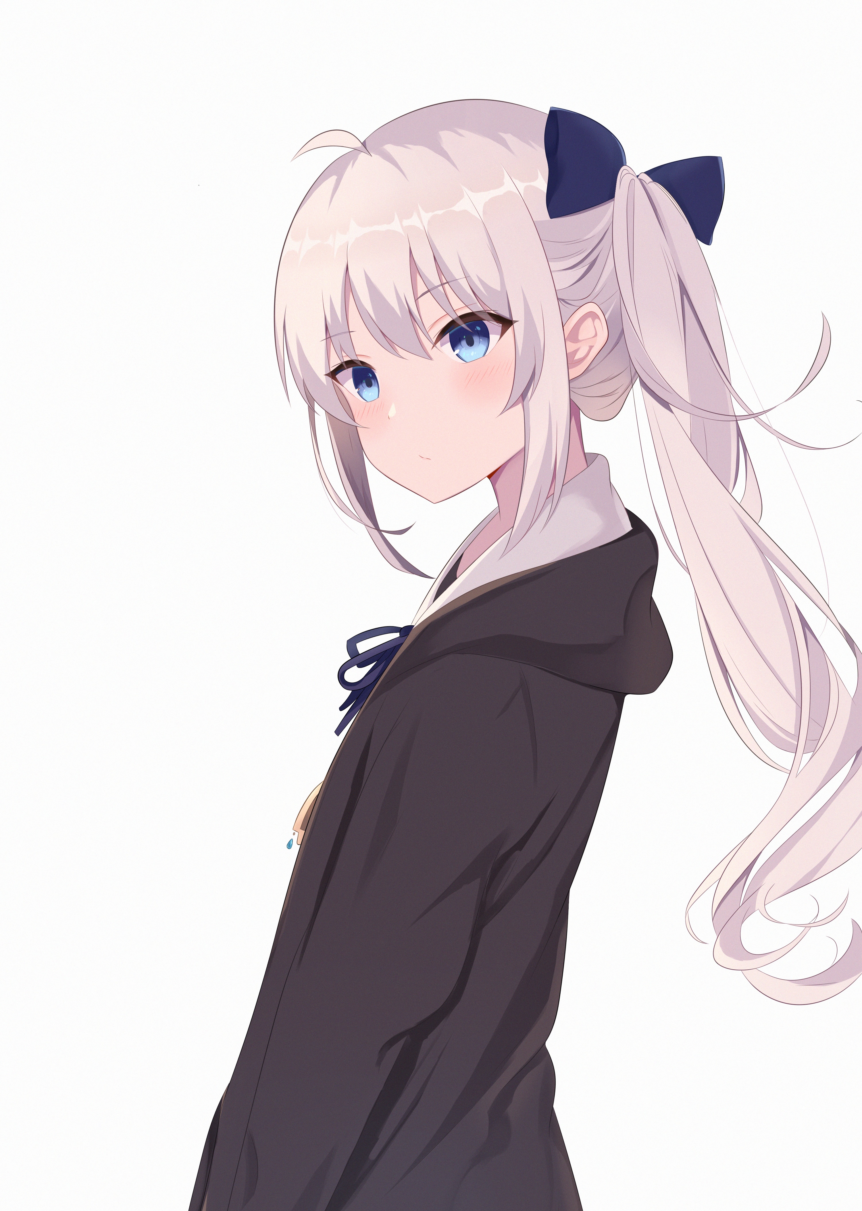 Elaina from Majo no Tabitabi with Ponytail HD Phone Wallpaper