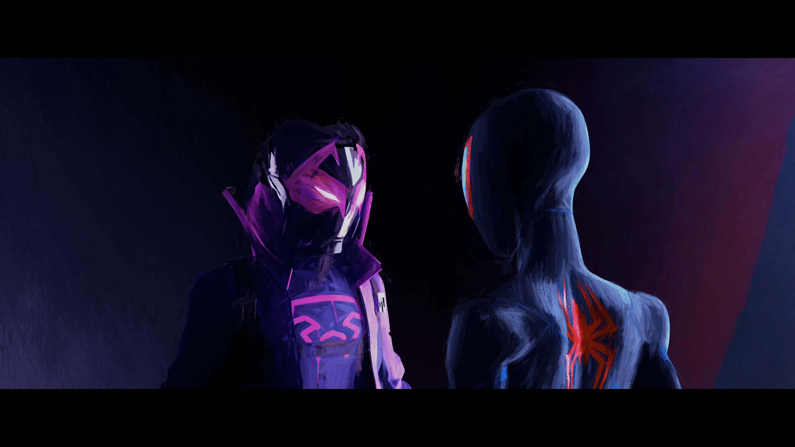 Spider-Man: Across the Spider-Verse characters HD Wallpaper