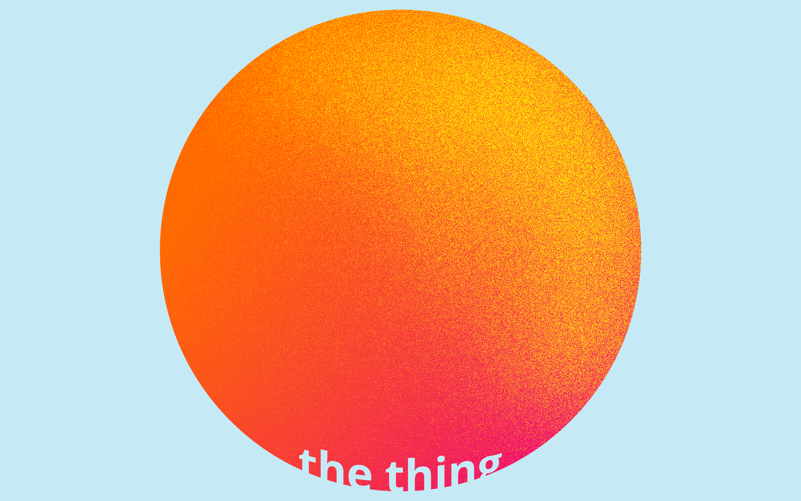 A textured orange and red circle with text HD Wallpaper