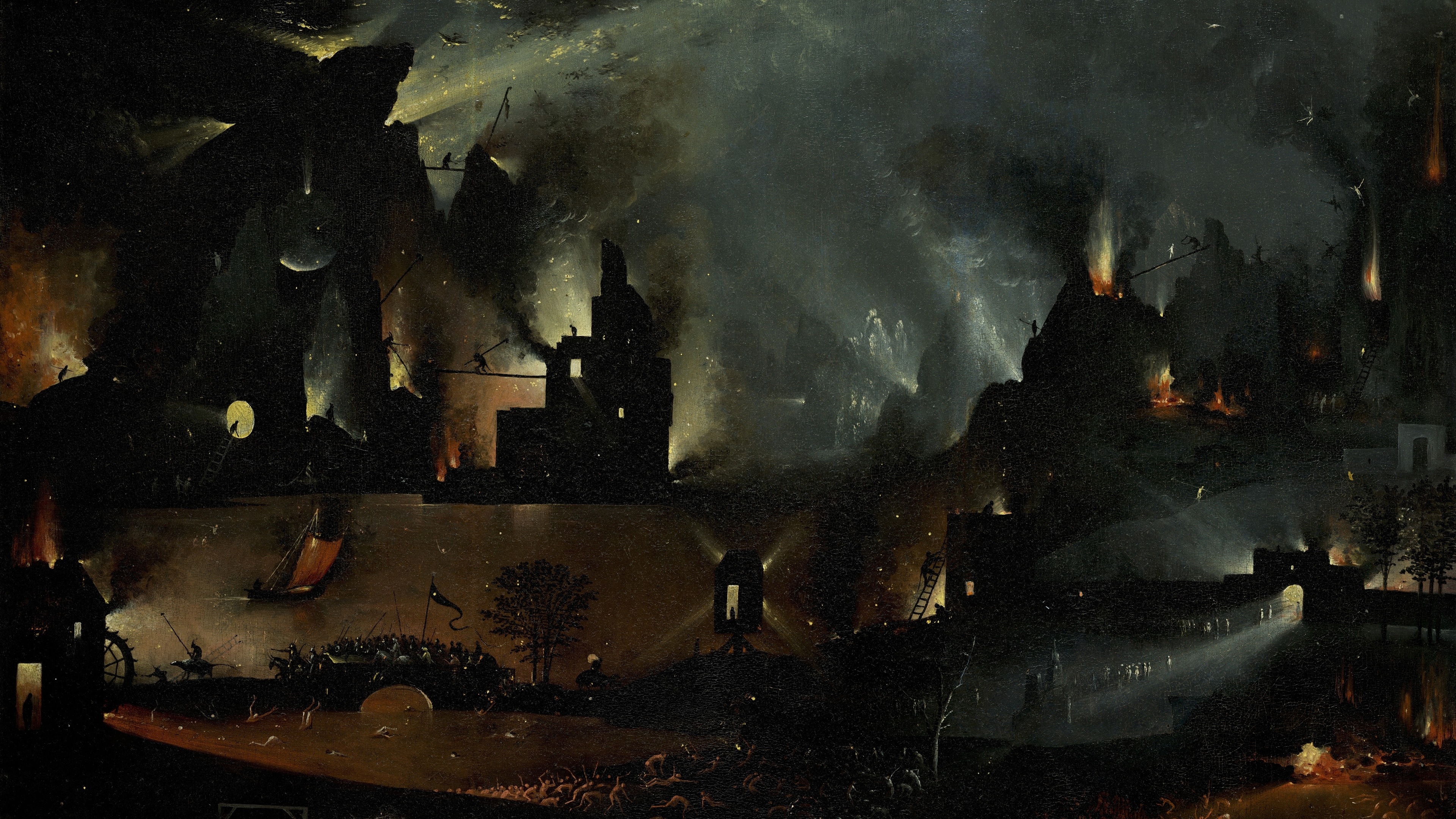Hieronymus Bosch's Inferno HD Wallpaper