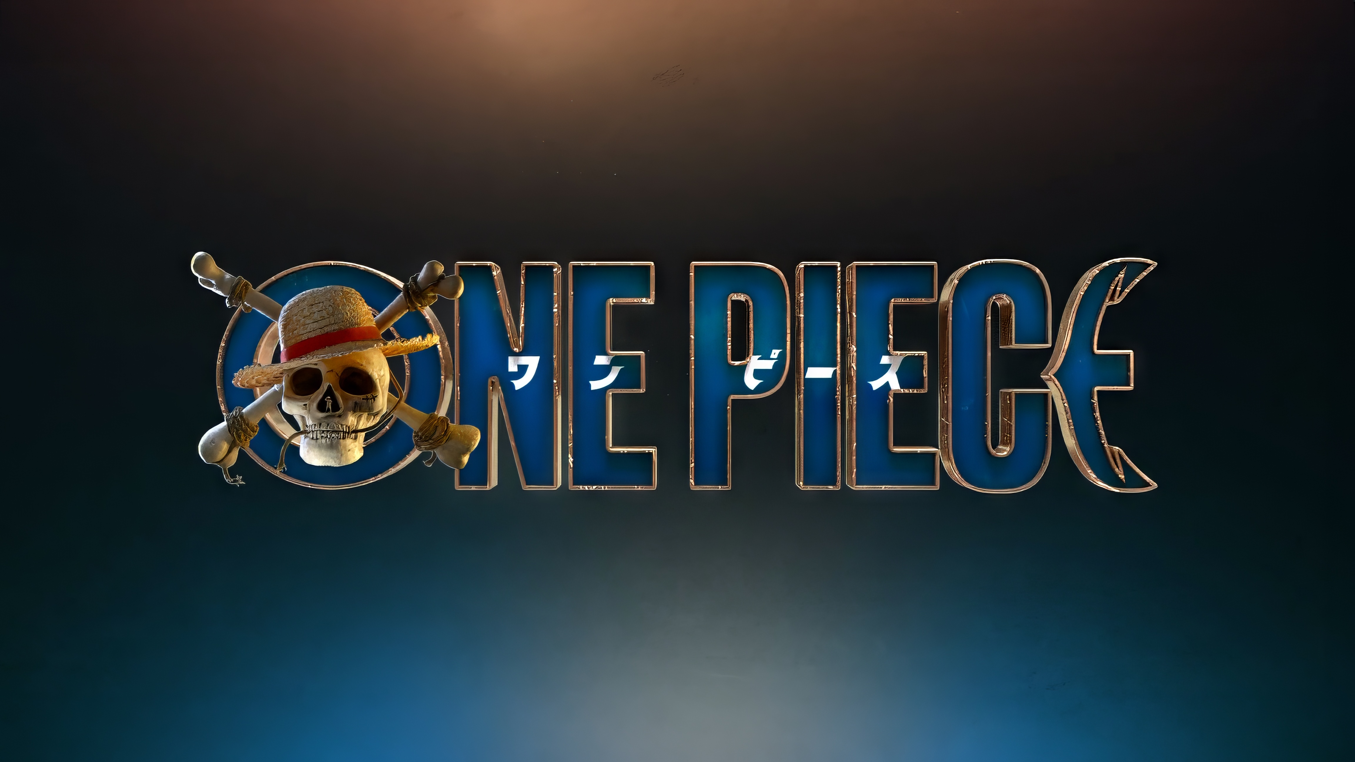 One Piece Netflix TV Series Logo HD Wallpaper