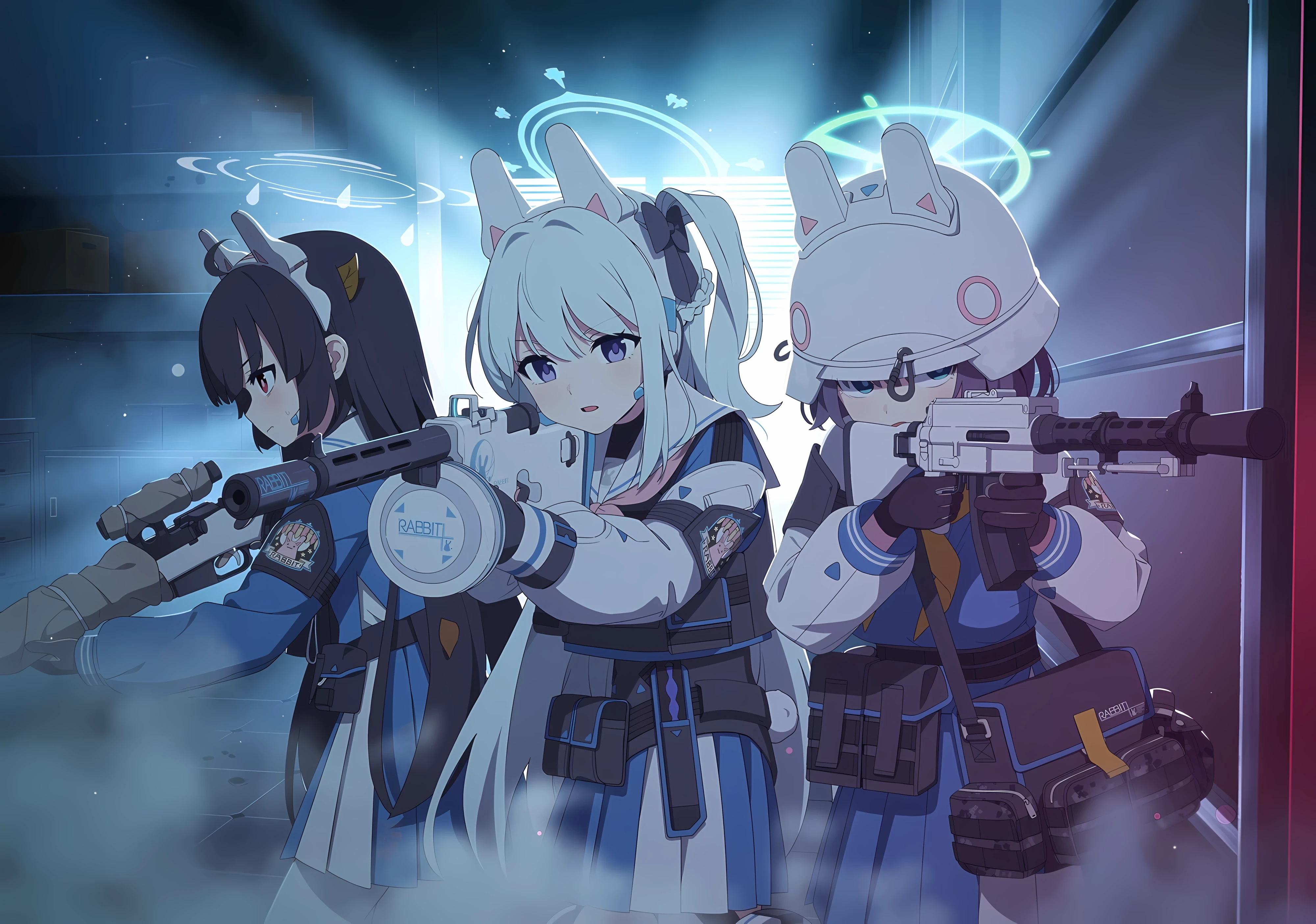 Blue Archive: Girls with Guns HD Wallpaper