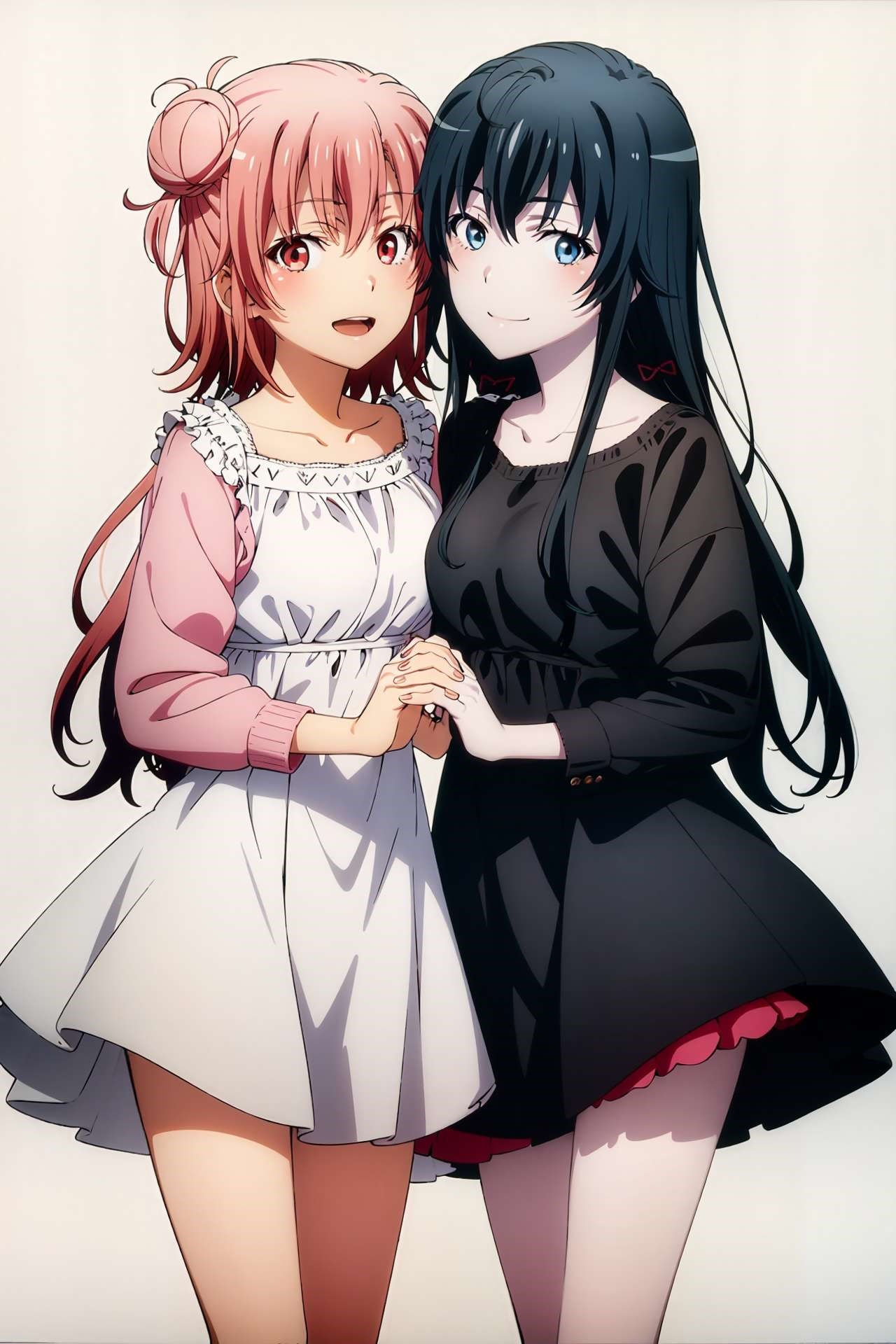 Yuigahama Yui and Yukinoshita Yukino from Yahari Ore no Seishun Love Comedy wa Machigatteiru HD Phone Wallpaper