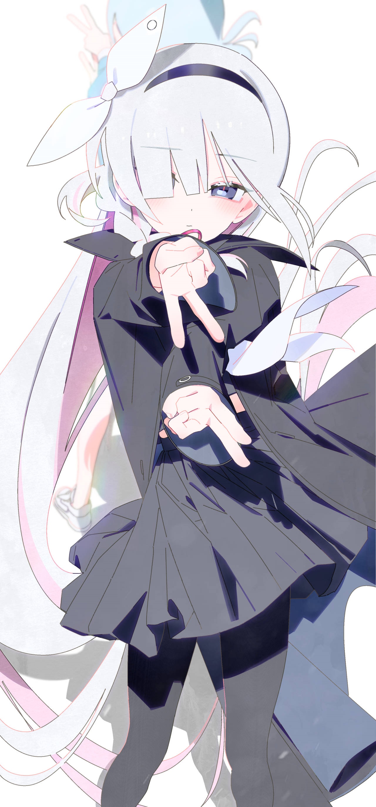 Plana from Blue Archive in a school uniform HD Phone Wallpaper