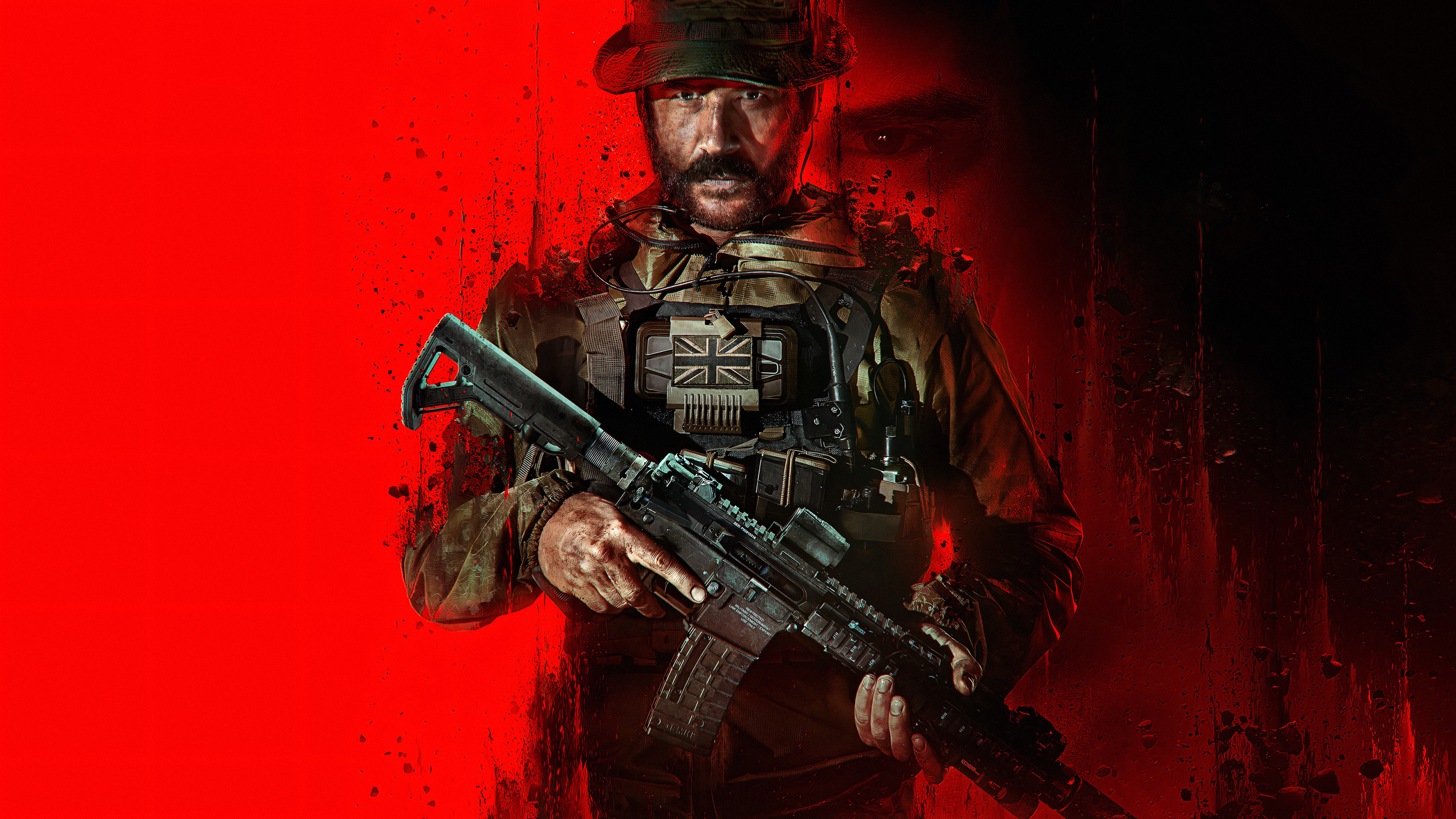 Captain Price with a gun, Call of Duty: Modern Warfare HD Wallpaper