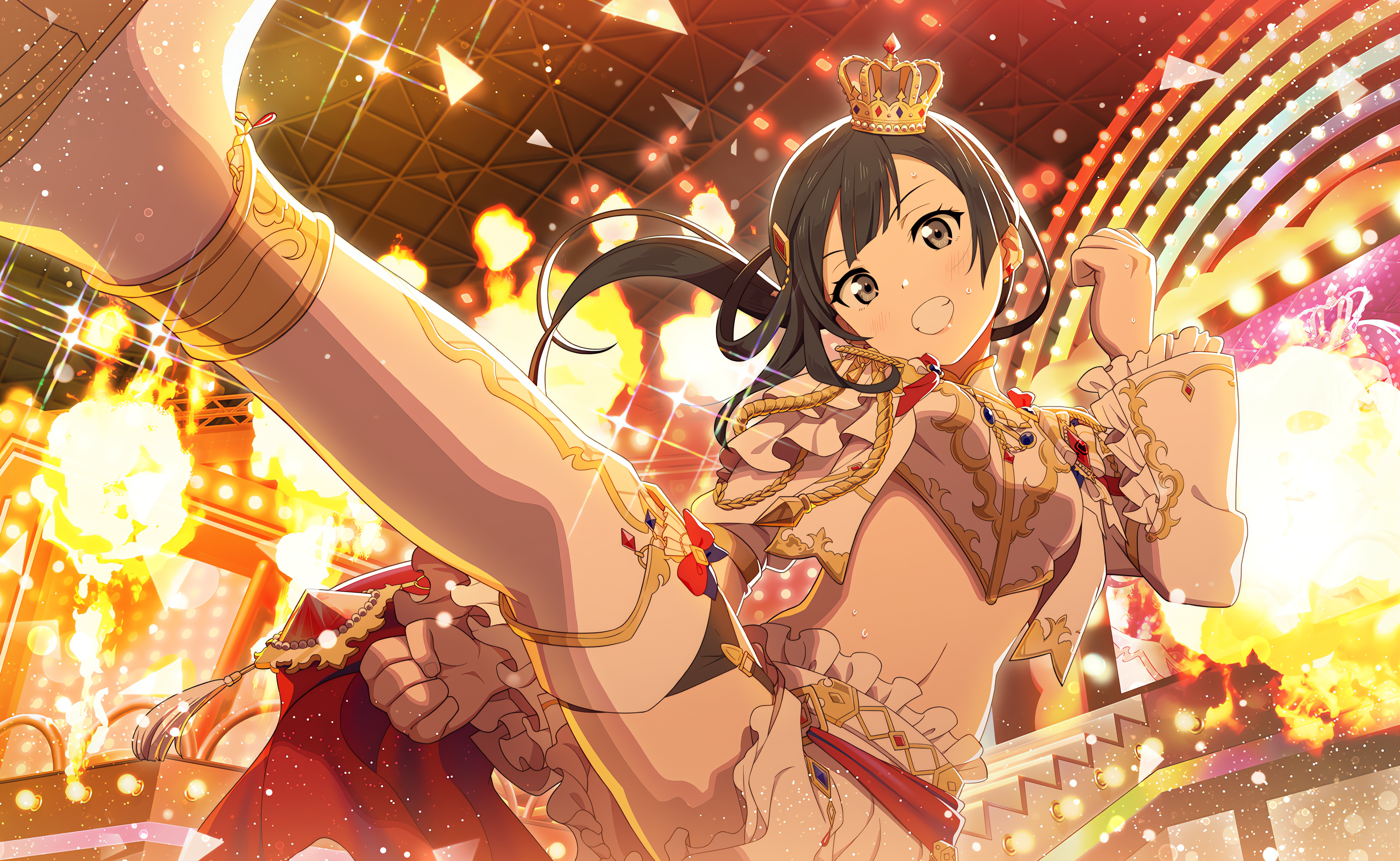 4K Yuki Setsuna with Crown HD Wallpaper
