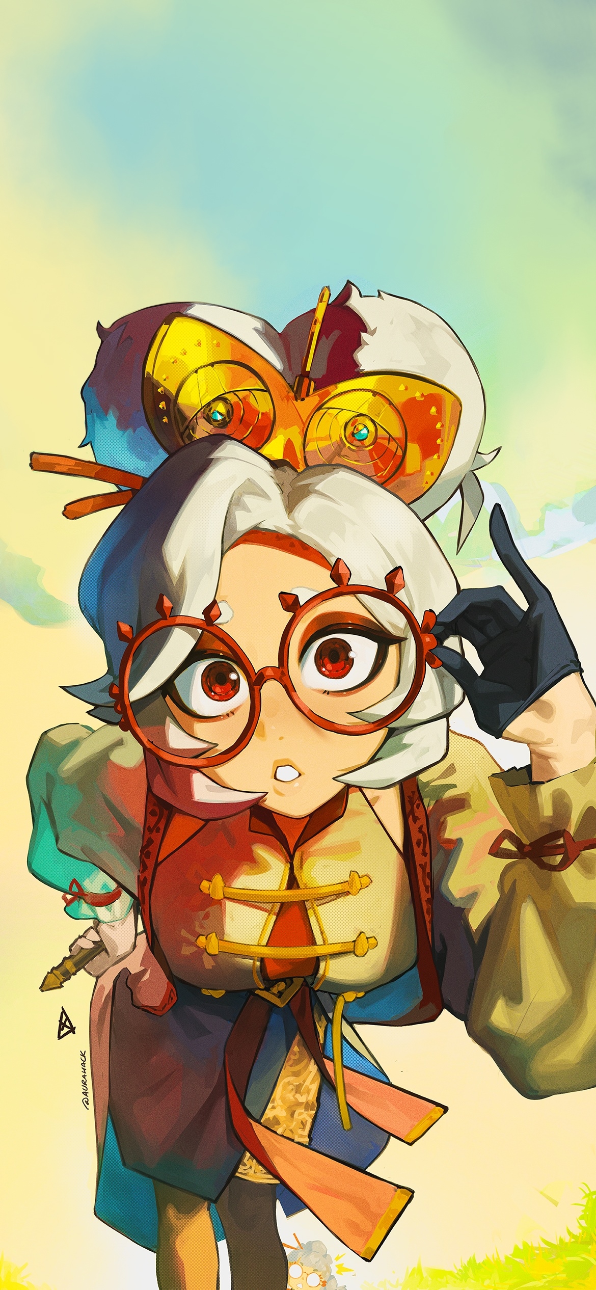 Purah from The Legend of Zelda: Tears of the Kingdom HD Phone Wallpaper