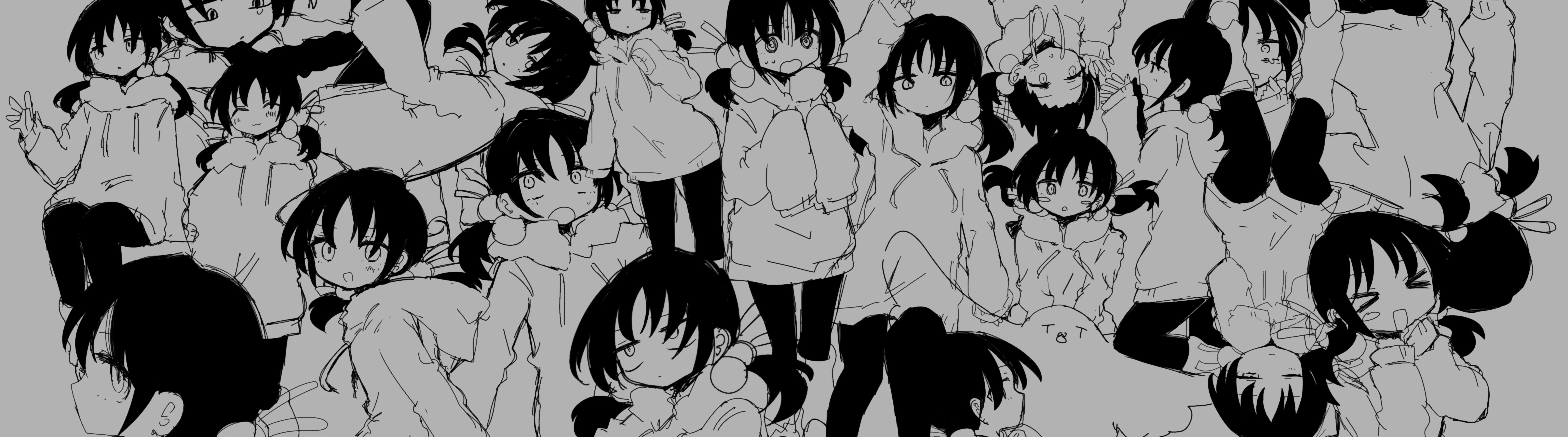 Kaai Yuki in various poses HD Wallpaper