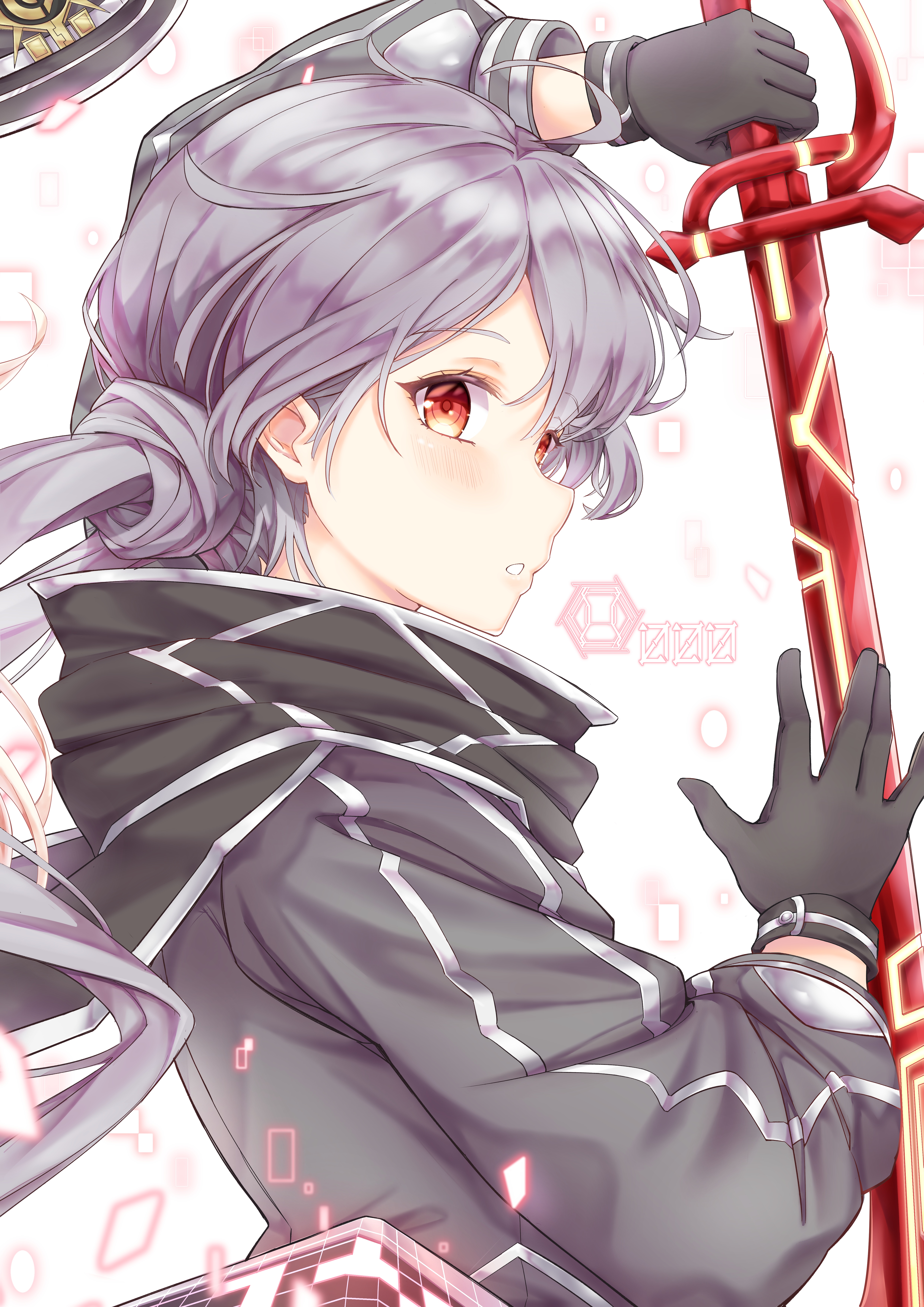 Sky Striker Ace - Roze with Katana HD Phone Wallpaper