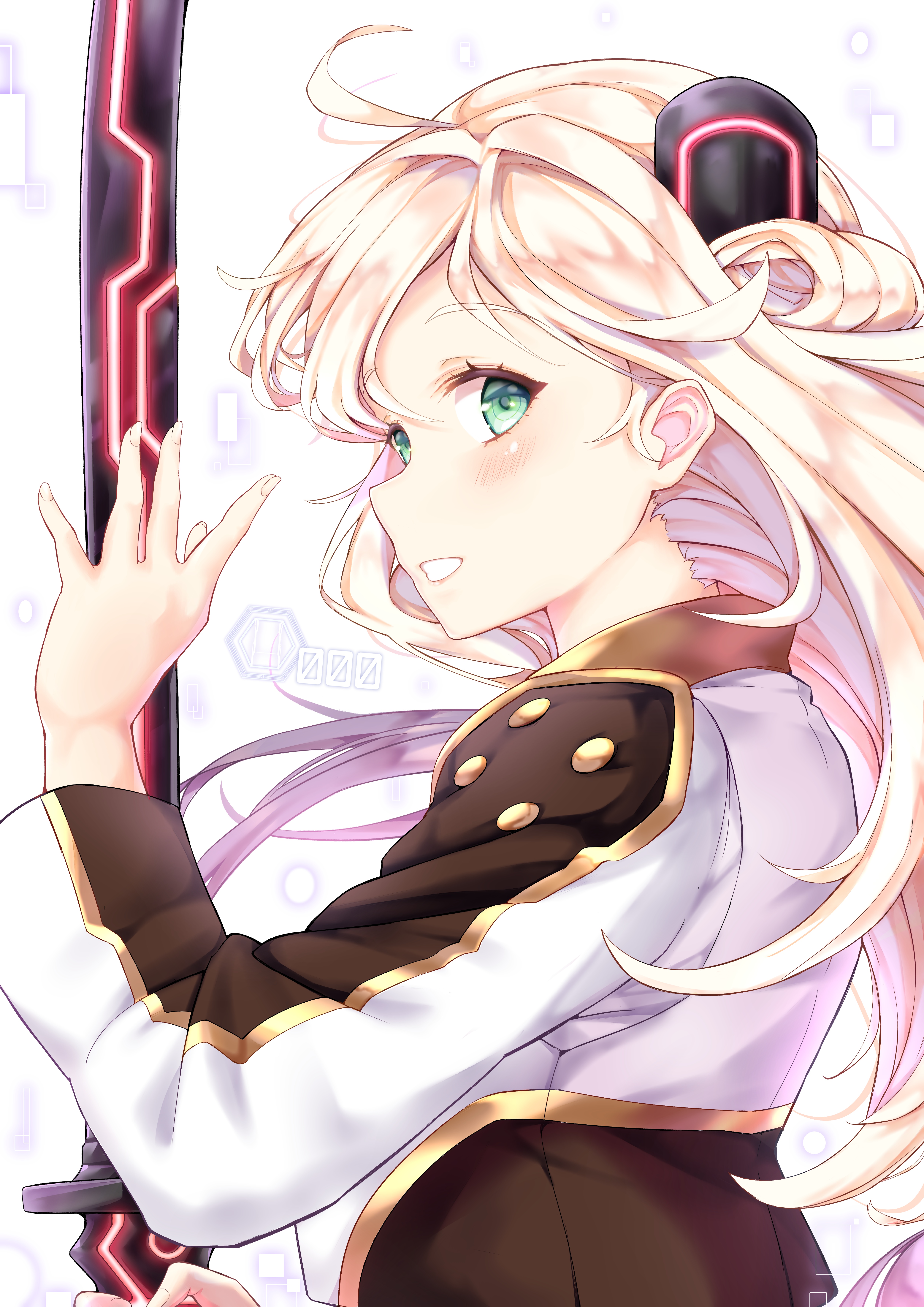Sky Striker Ace - Raye with Katana HD Phone Wallpaper