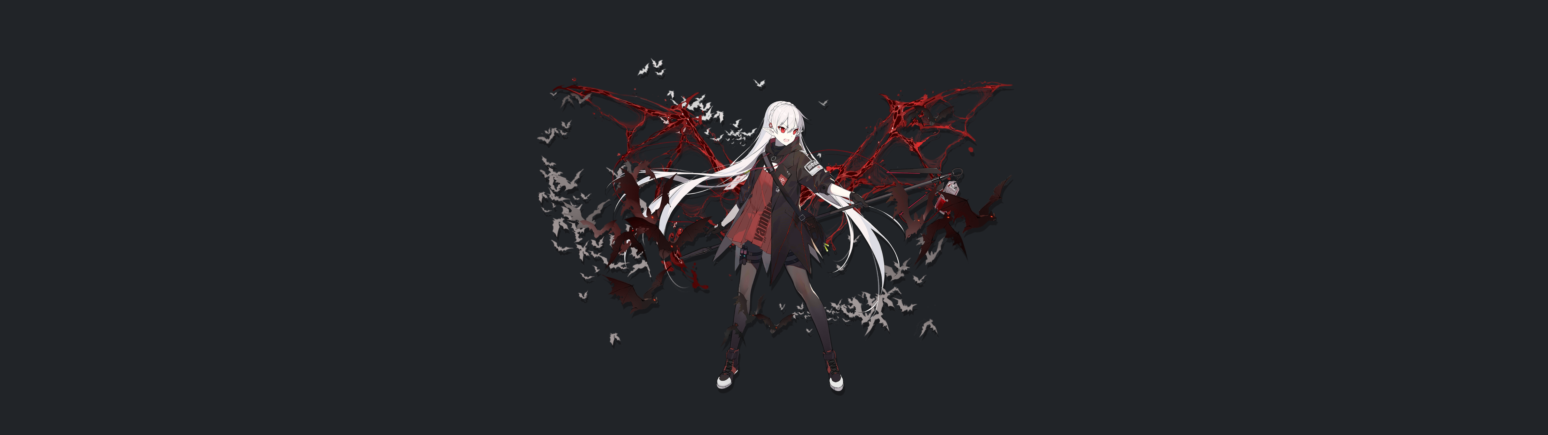 Warfarin with wings and bats HD Wallpaper