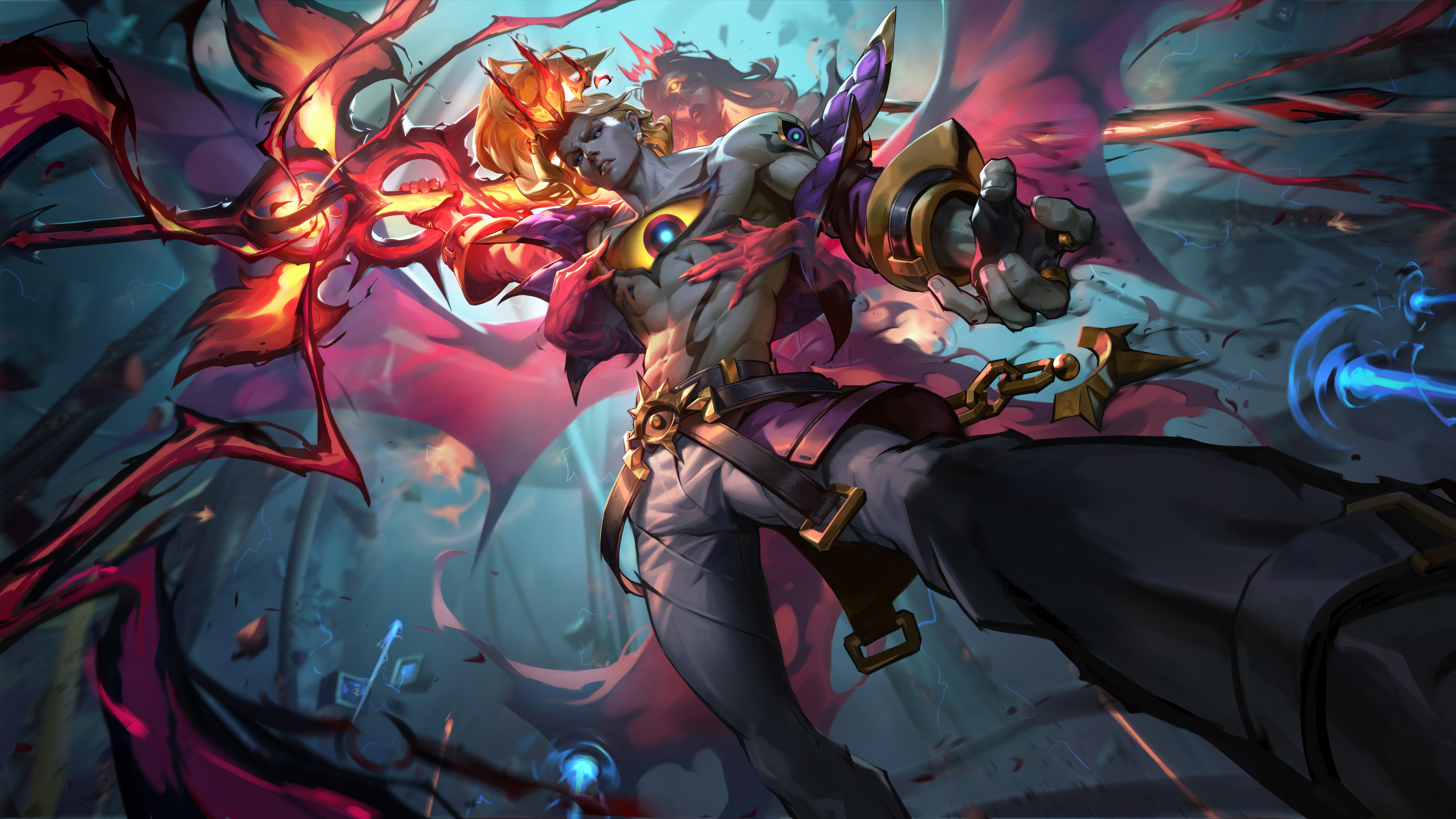 Viego from League of Legends, Soul Fighter skin HD Wallpaper