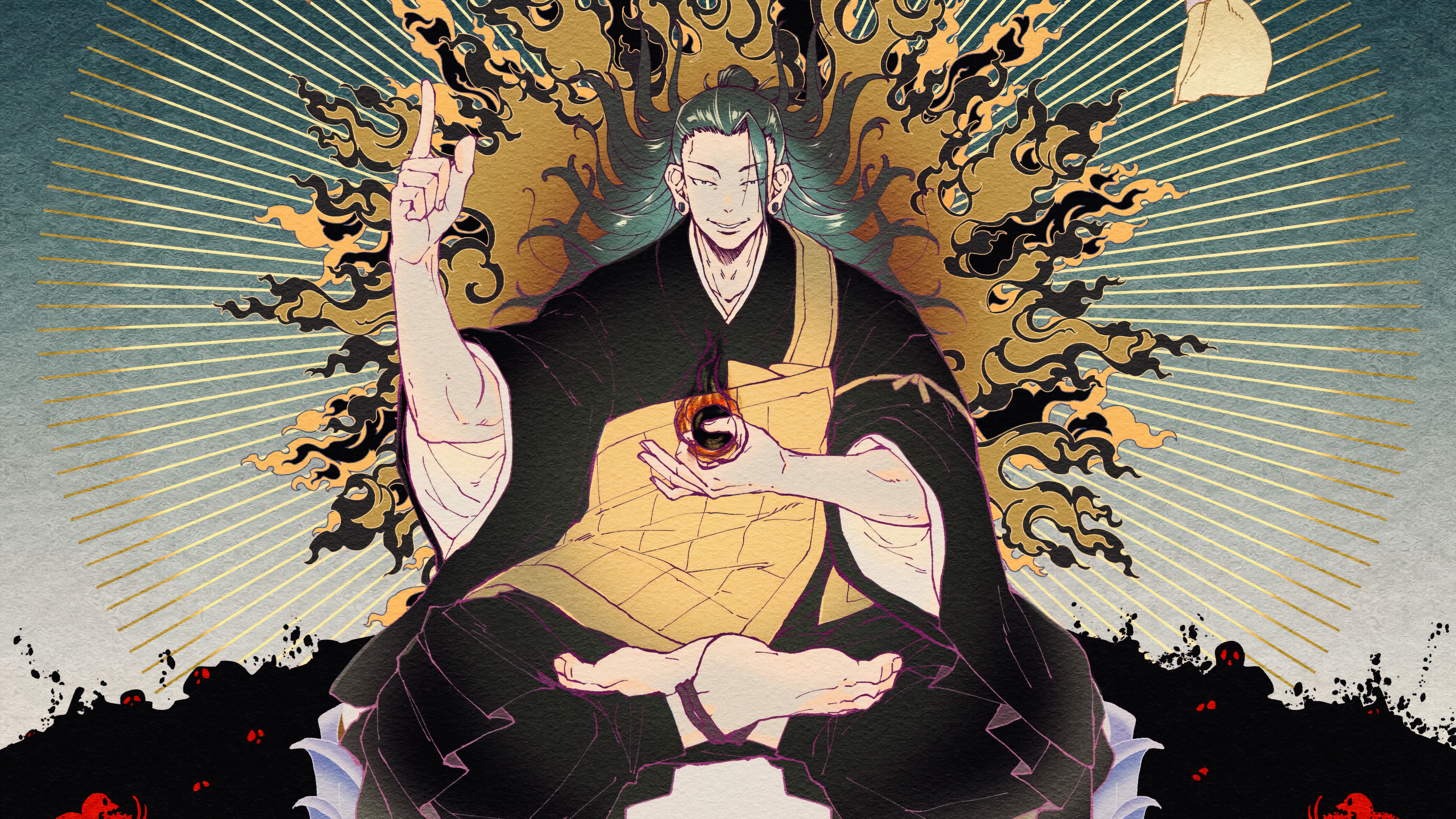 4K Suguru Geto from Jujutsu Kaisen HD Wallpaper
