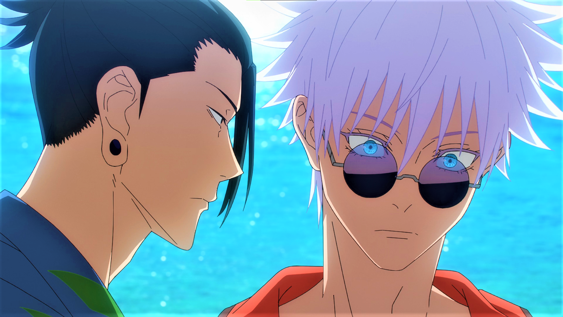 Satoru Gojo and Suguru Geto from Jujutsu Kaisen HD Wallpaper