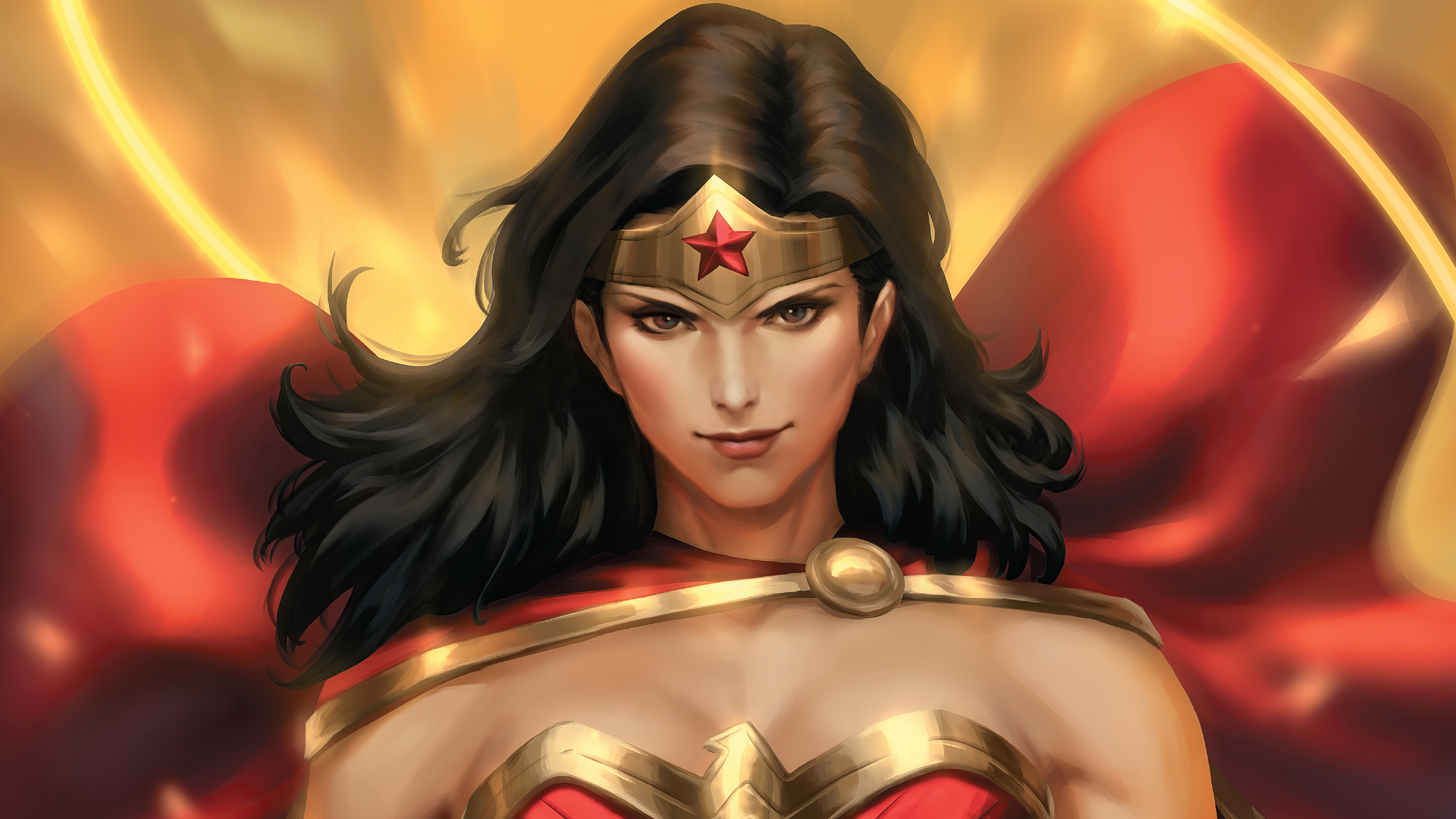 Wonder Woman 4K DC Comics HD Wallpaper