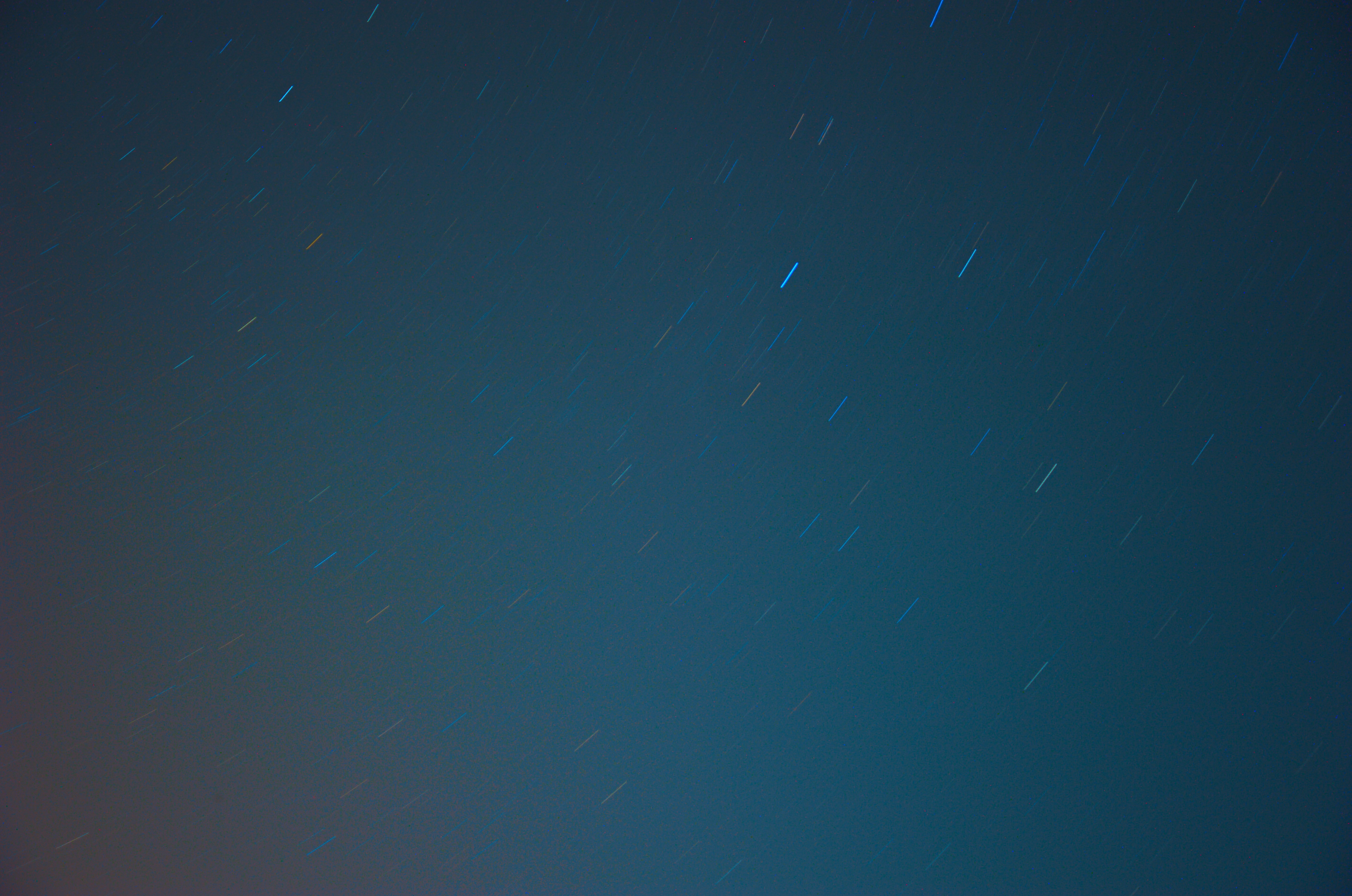 4K Star Trails in a Clear Night Sky HD Wallpaper