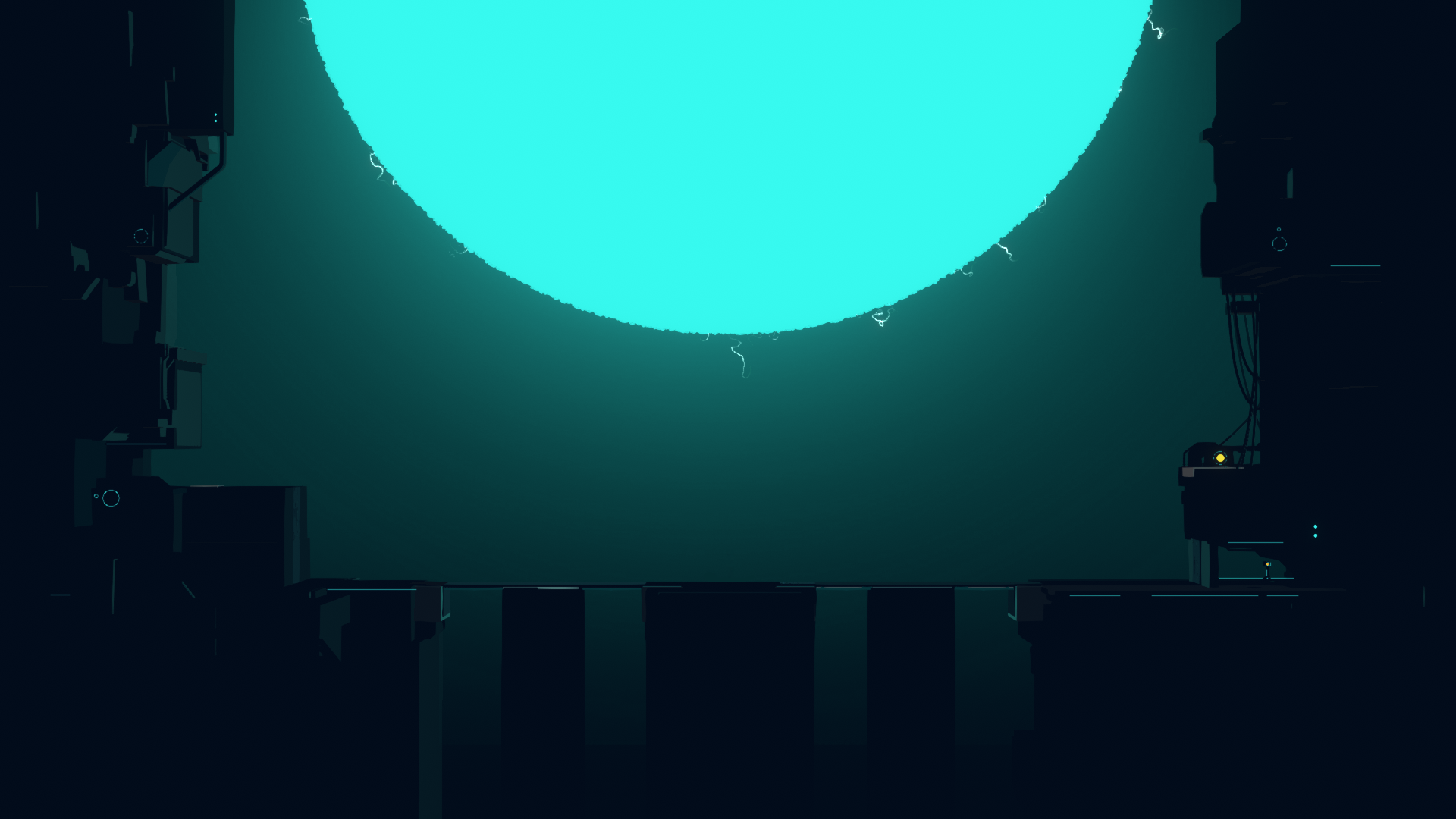 Planet of Lana minimalist sci-fi scene HD Wallpaper