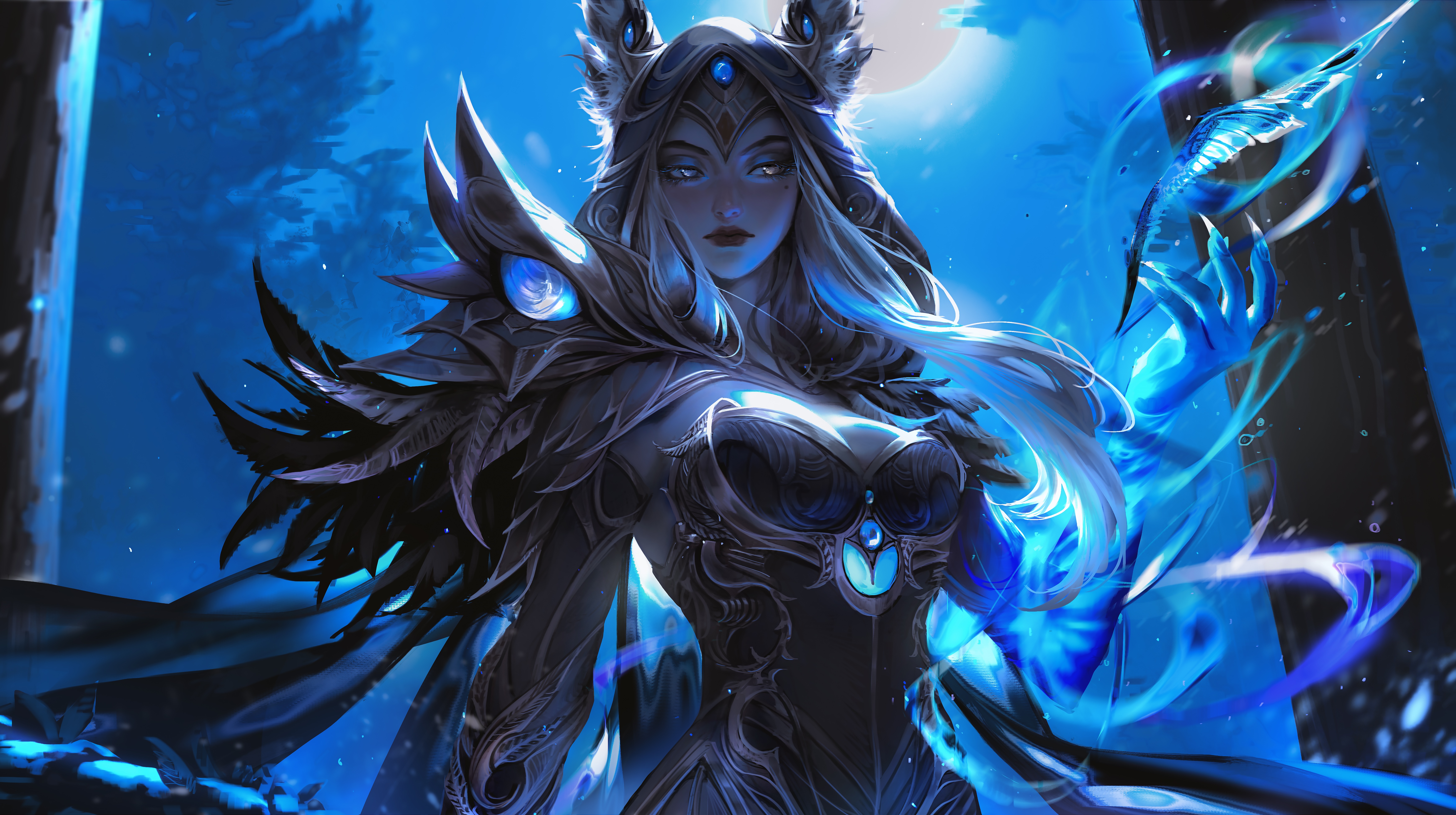 4K Xayah Fan Art by Nixeu HD Wallpaper