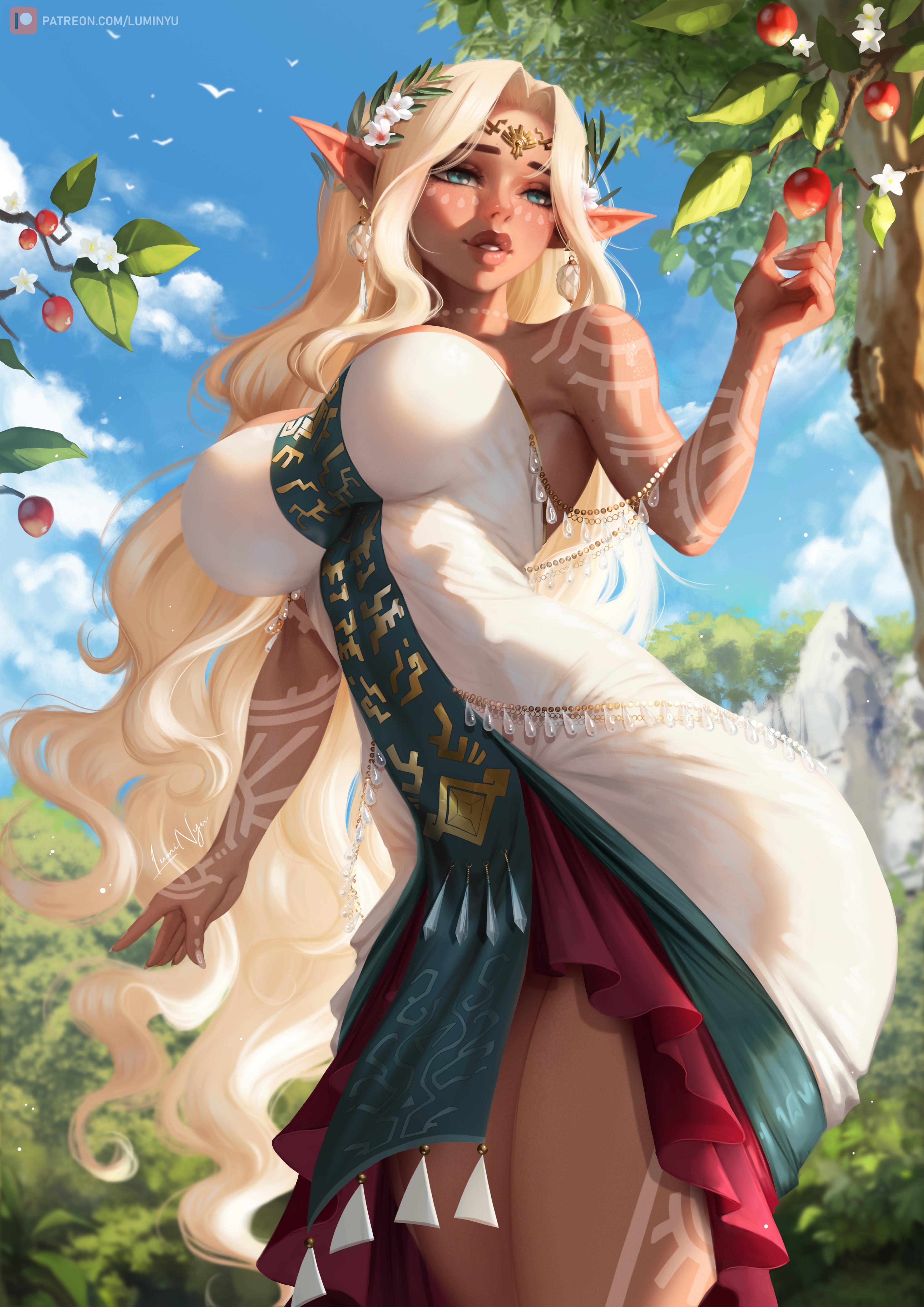 Queen Sonia from The Legend of Zelda: Tears of the Kingdom HD Phone Wallpaper