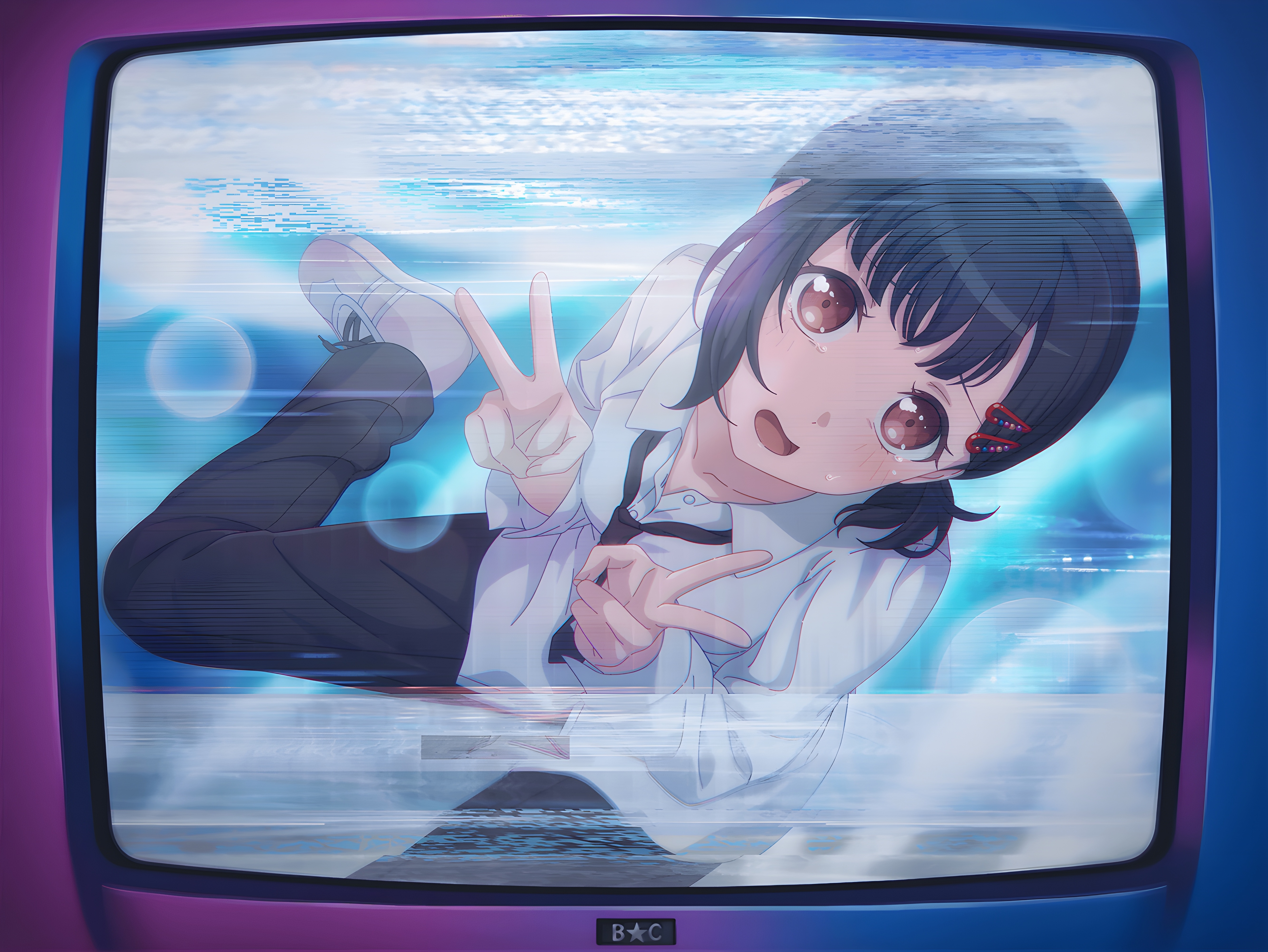 4K Ushigome Rimi from BanG Dream! on TV HD Wallpaper