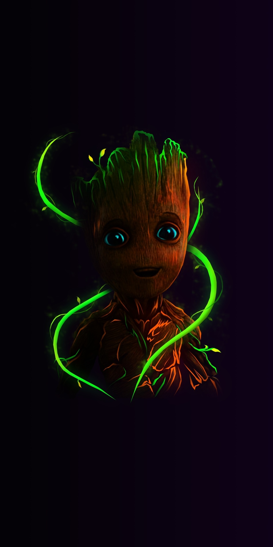 Baby Groot from Guardians of the Galaxy HD Phone Wallpaper