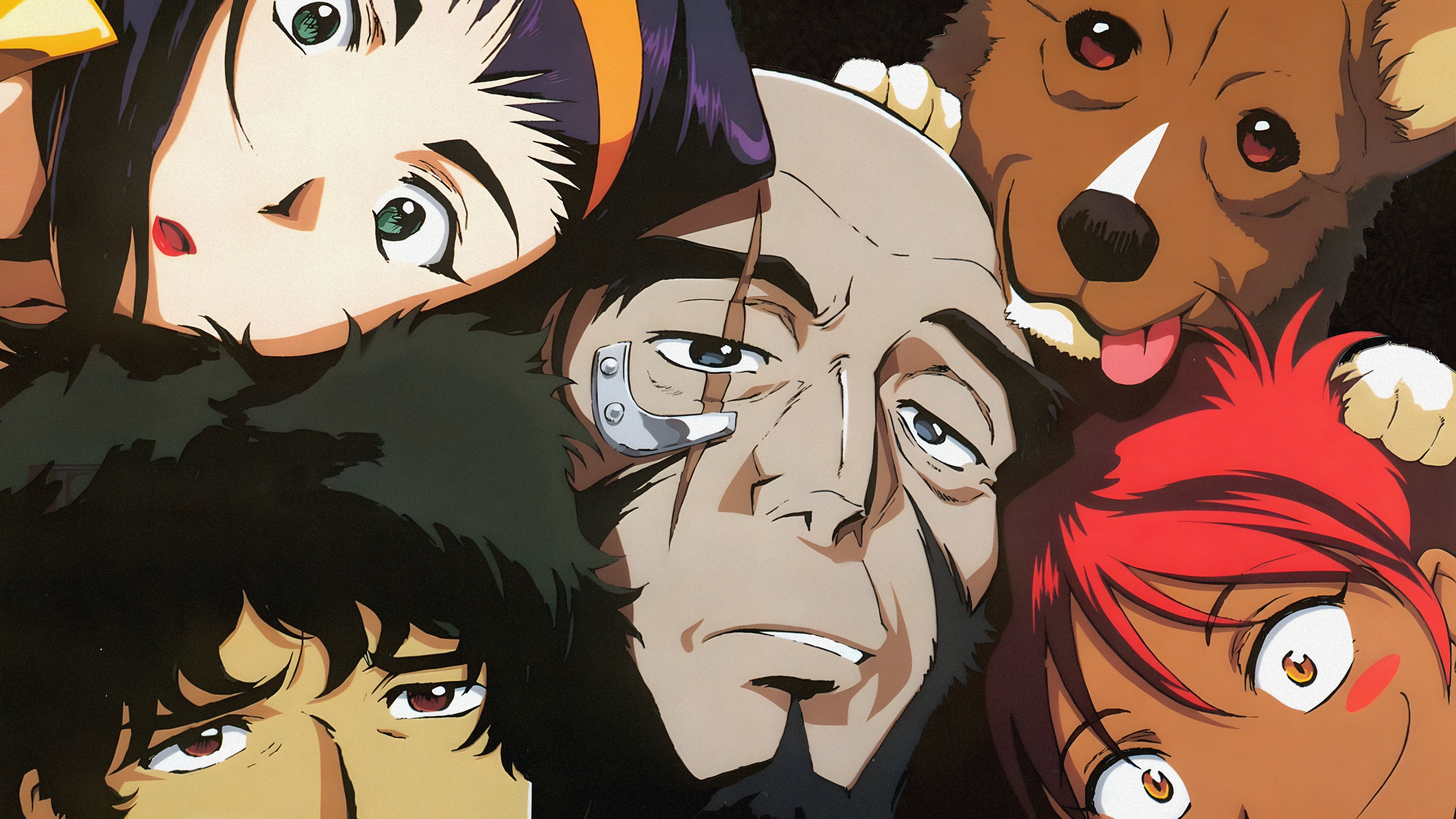 Cowboy Bebop characters and Ein HD Wallpaper