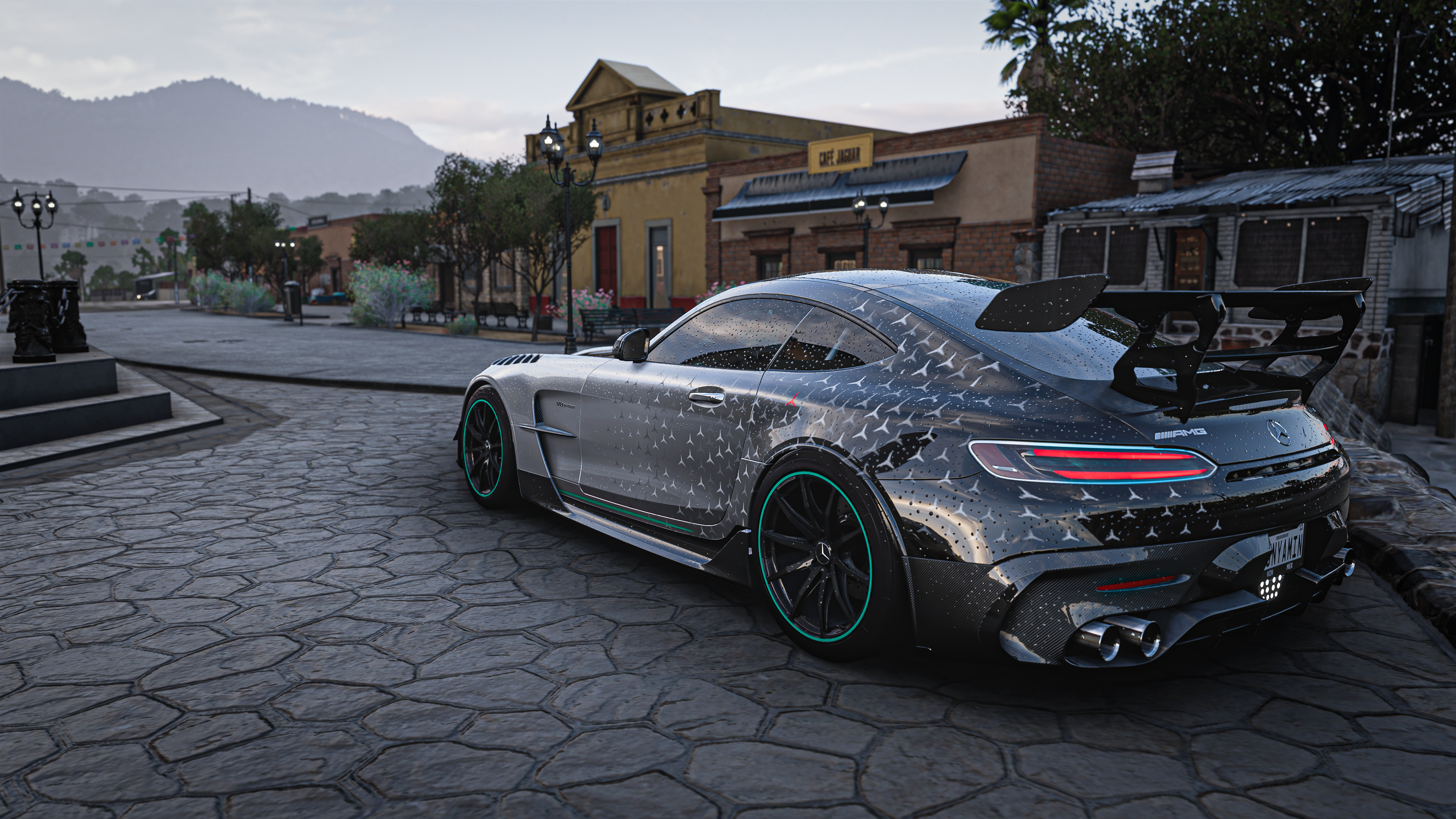 4K Mercedes-AMG GT in Forza Horizon 5 HD Wallpaper