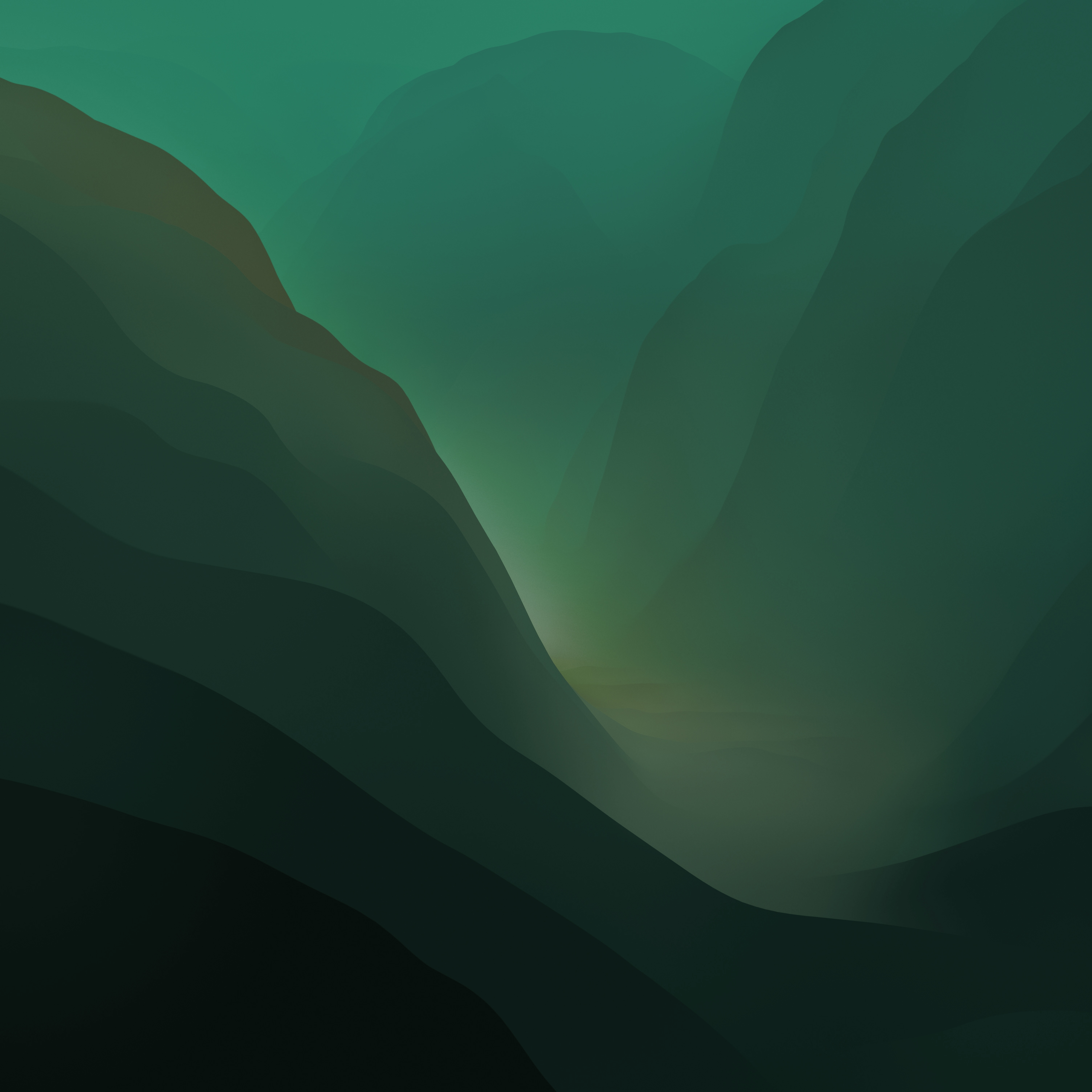 Abstract minimalist 4K landscape HD Wallpaper