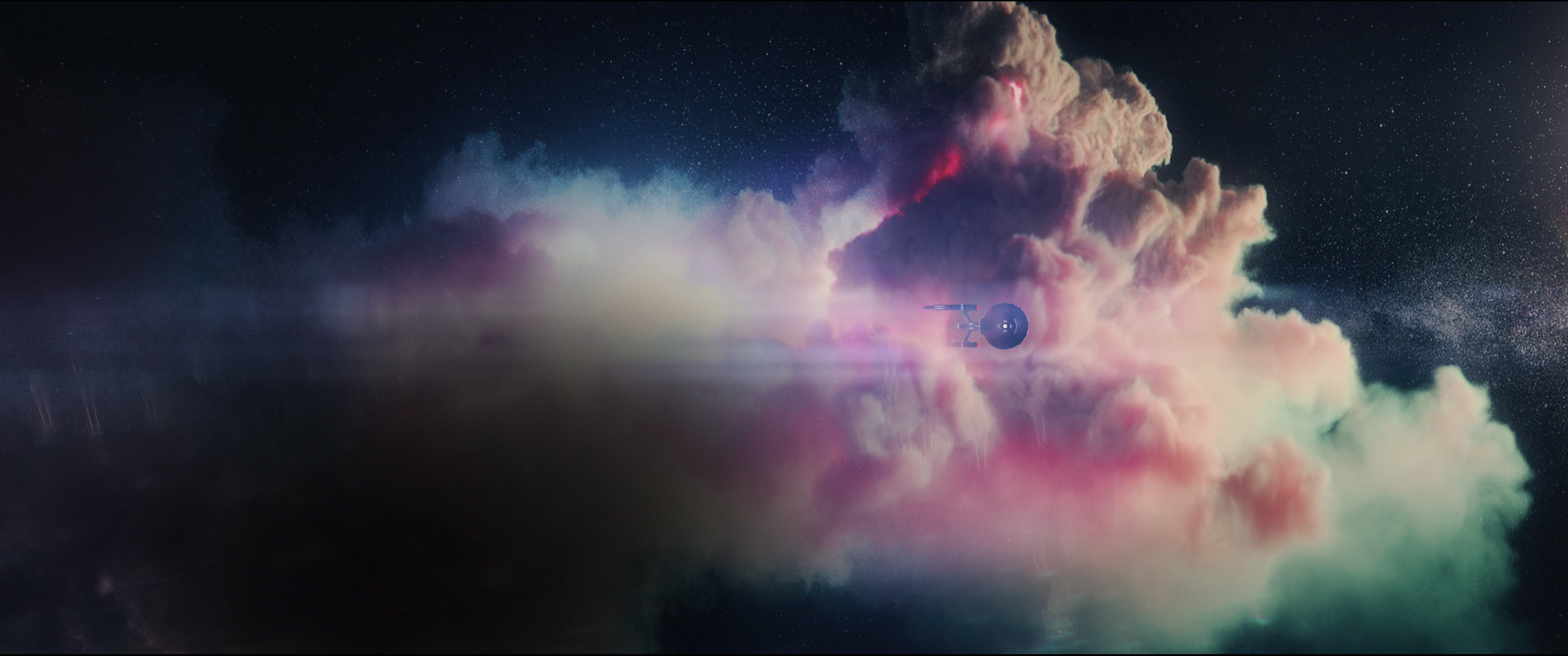 Star Trek USS Enterprise NCC-1701 in Nebula HD Wallpaper