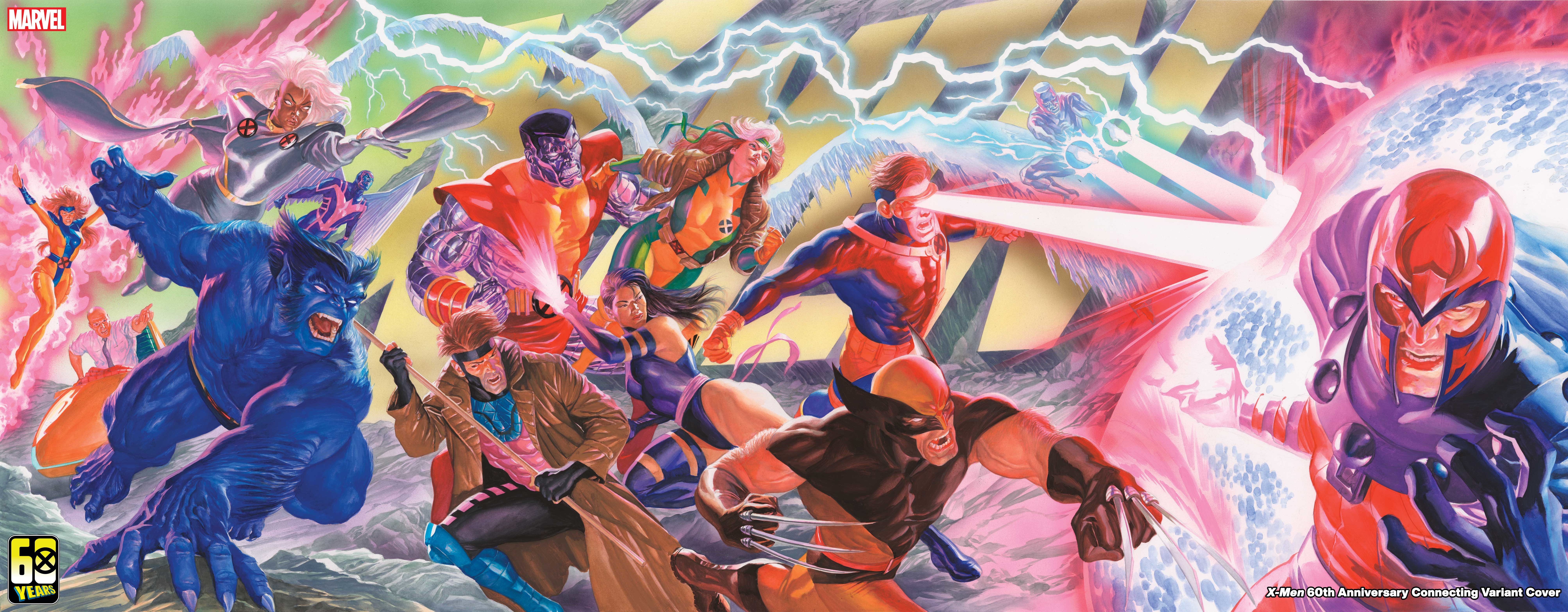 4K X-Men and Magneto Comic Art by Alex Ross HD Wallpaper