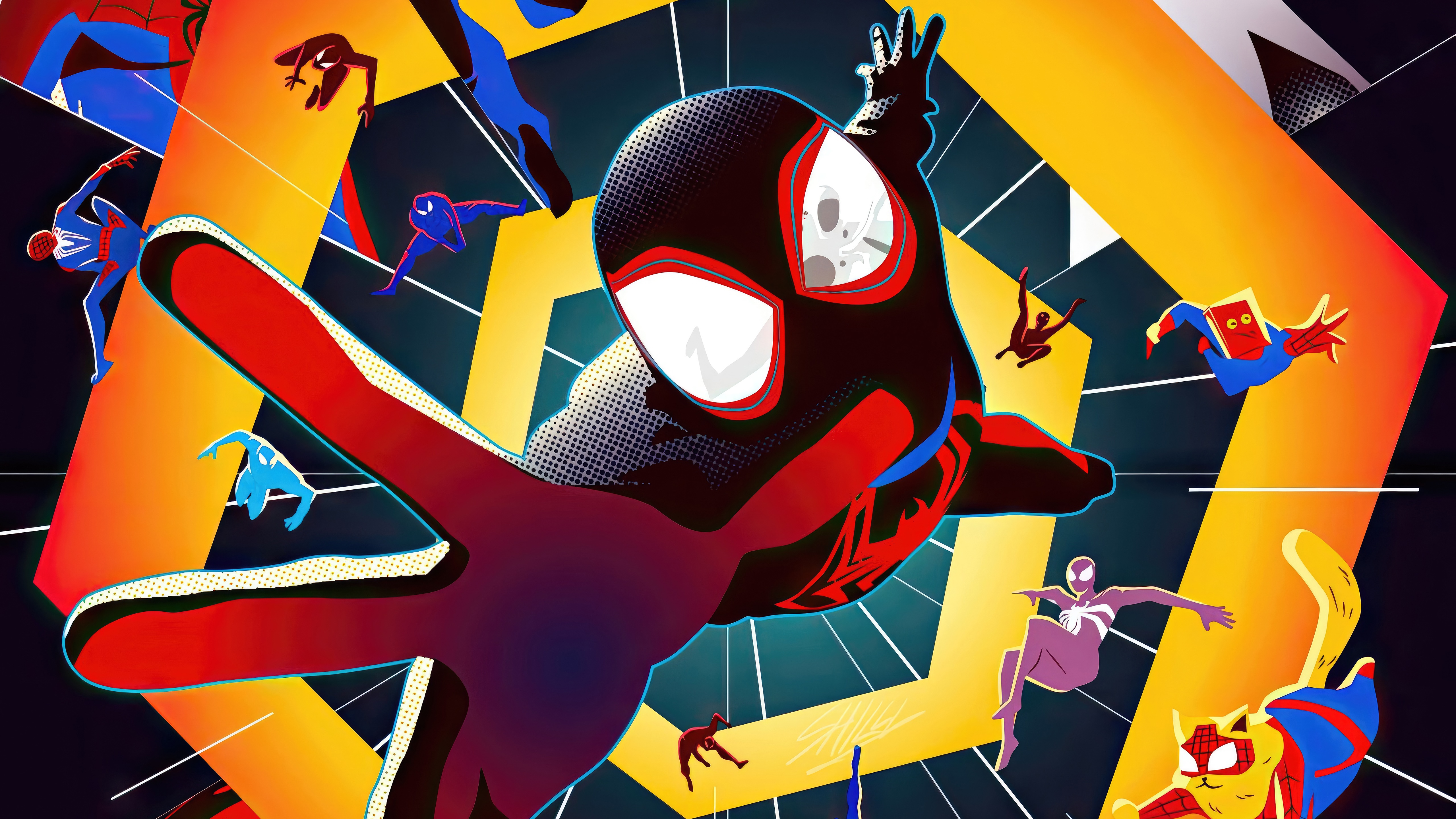 Spider-Man: Across the Spider-Verse HD Wallpaper