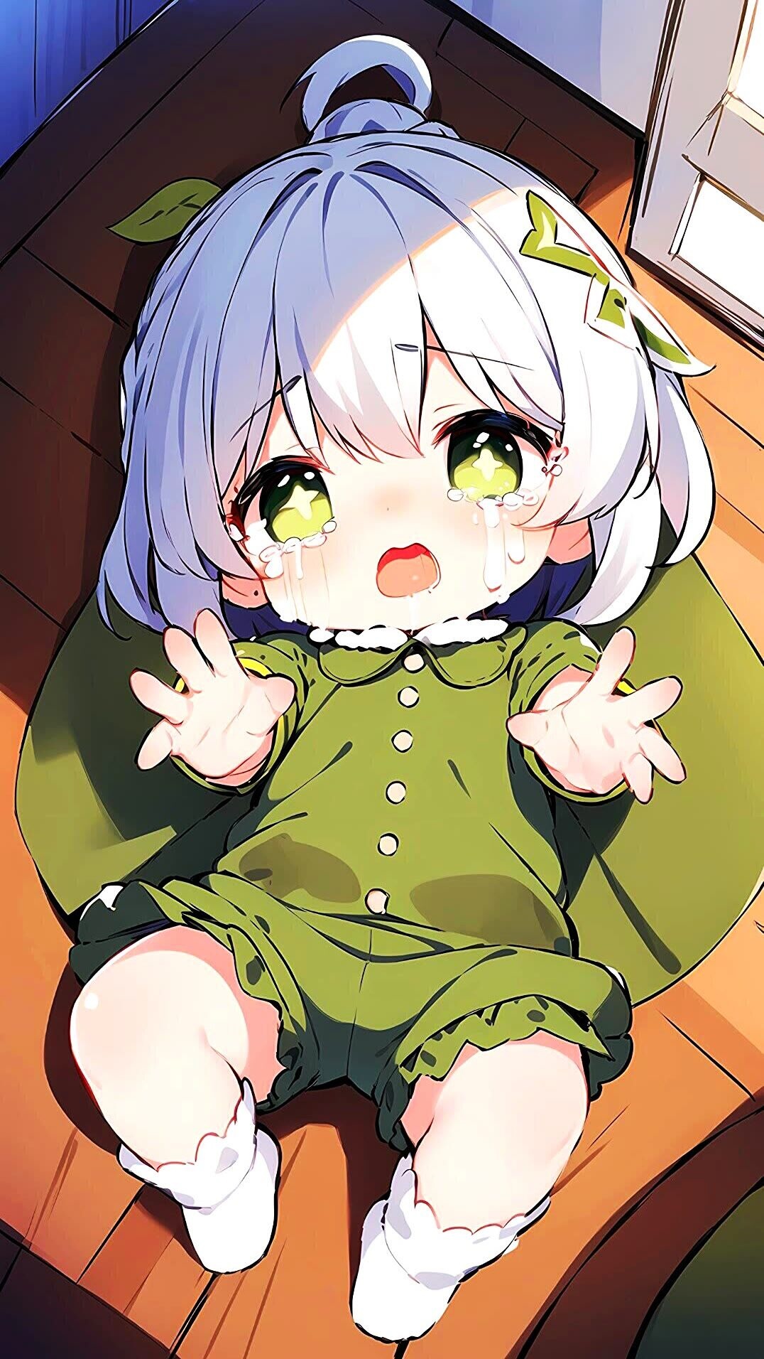 Crying Nahida from Genshin Impact HD Phone Wallpaper