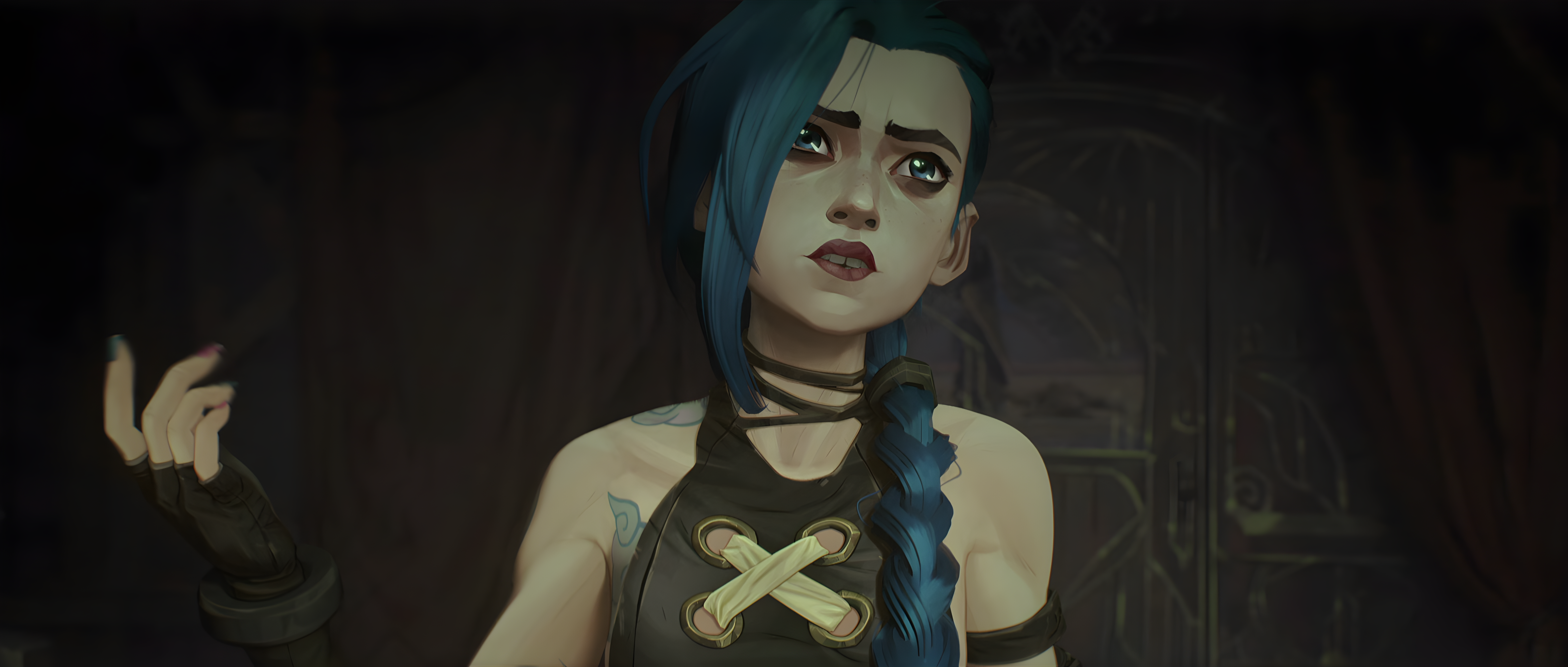 Jinx from Arcane, League of Legends TV Series HD Wallpaper