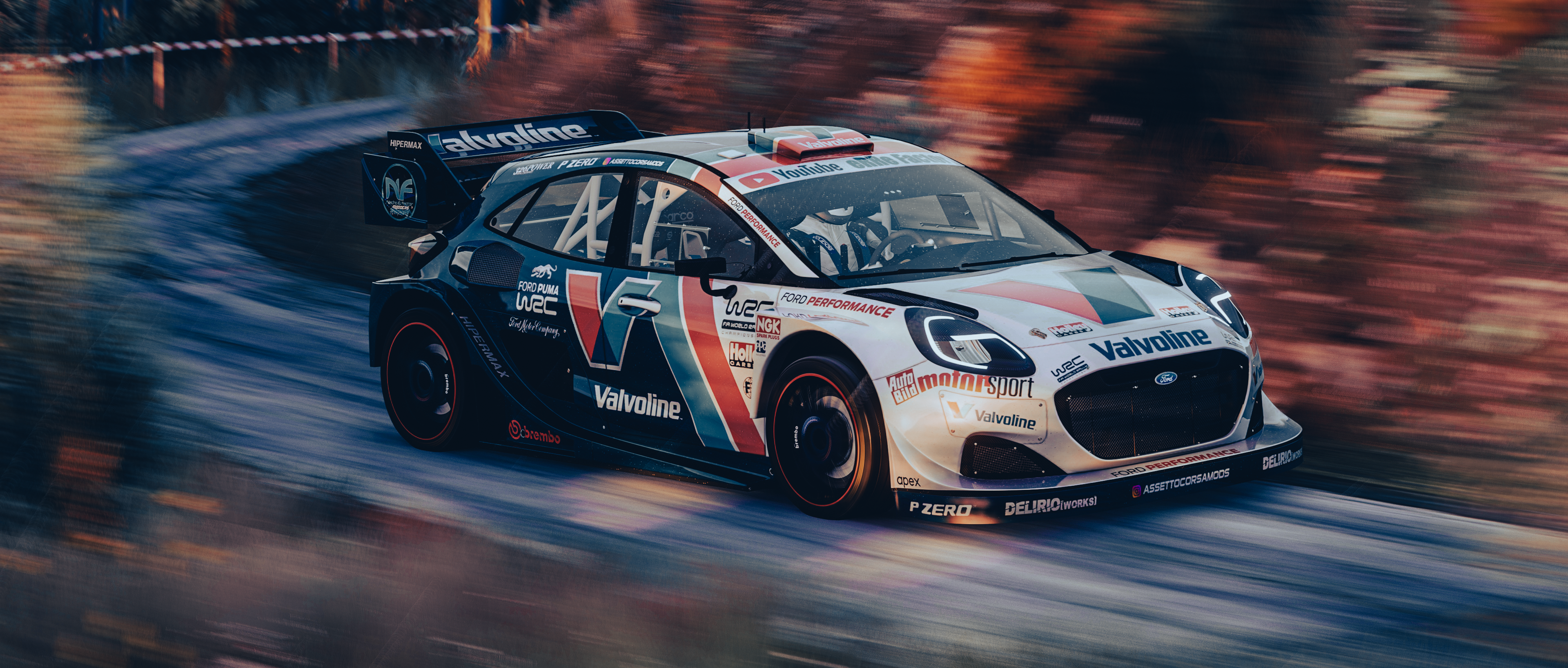 4K Ford Puma Rally Car in Assetto Corsa HD Wallpaper