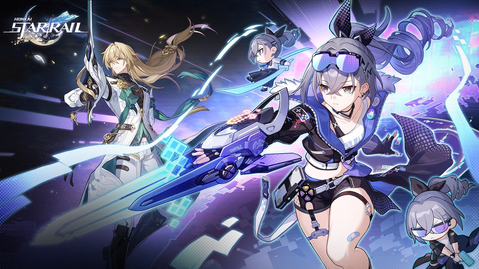 Honkai: Star Rail Luocha and Silver Wolf HD Wallpaper