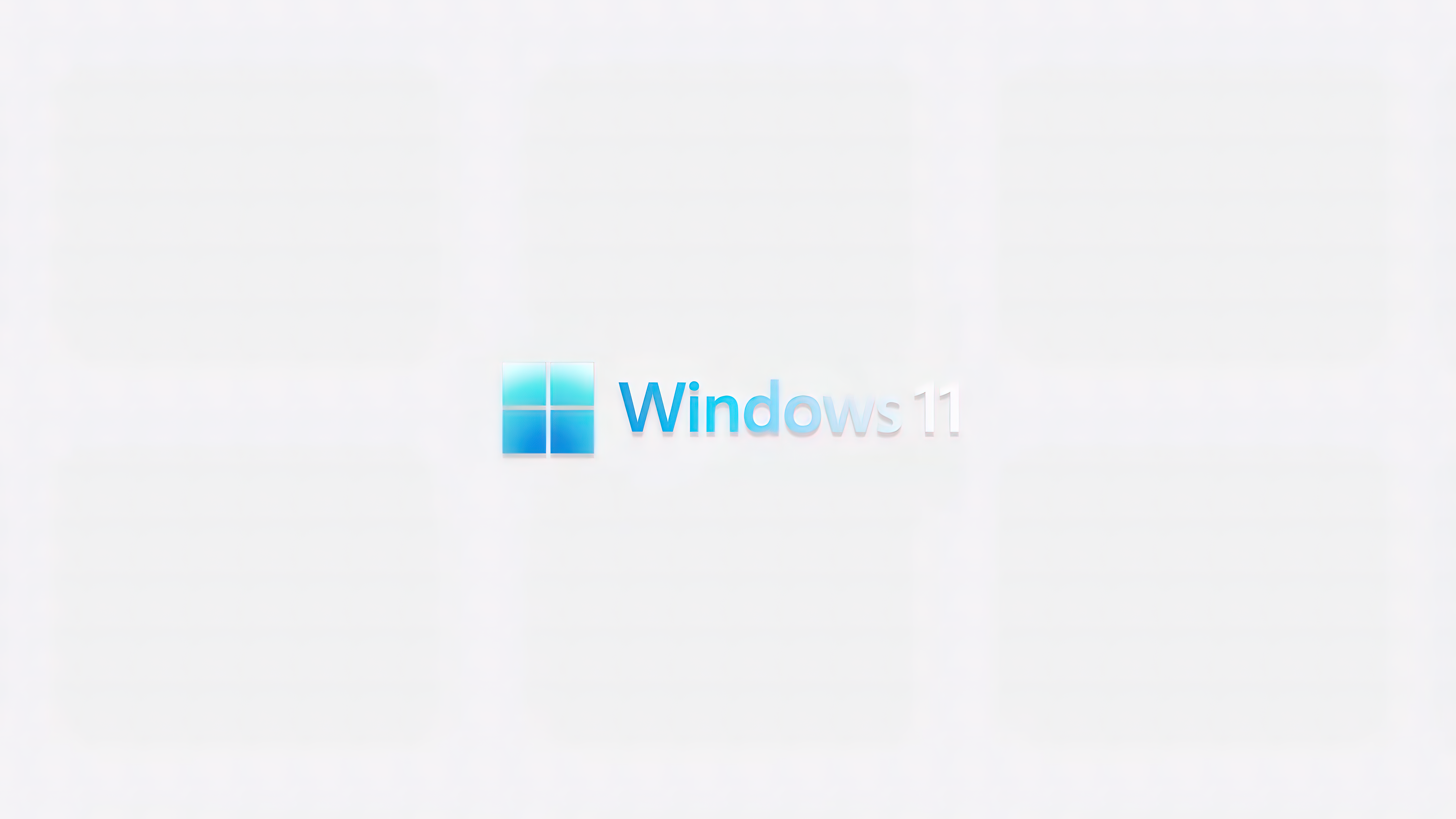 Windows 11 Logo on White Background HD Wallpaper