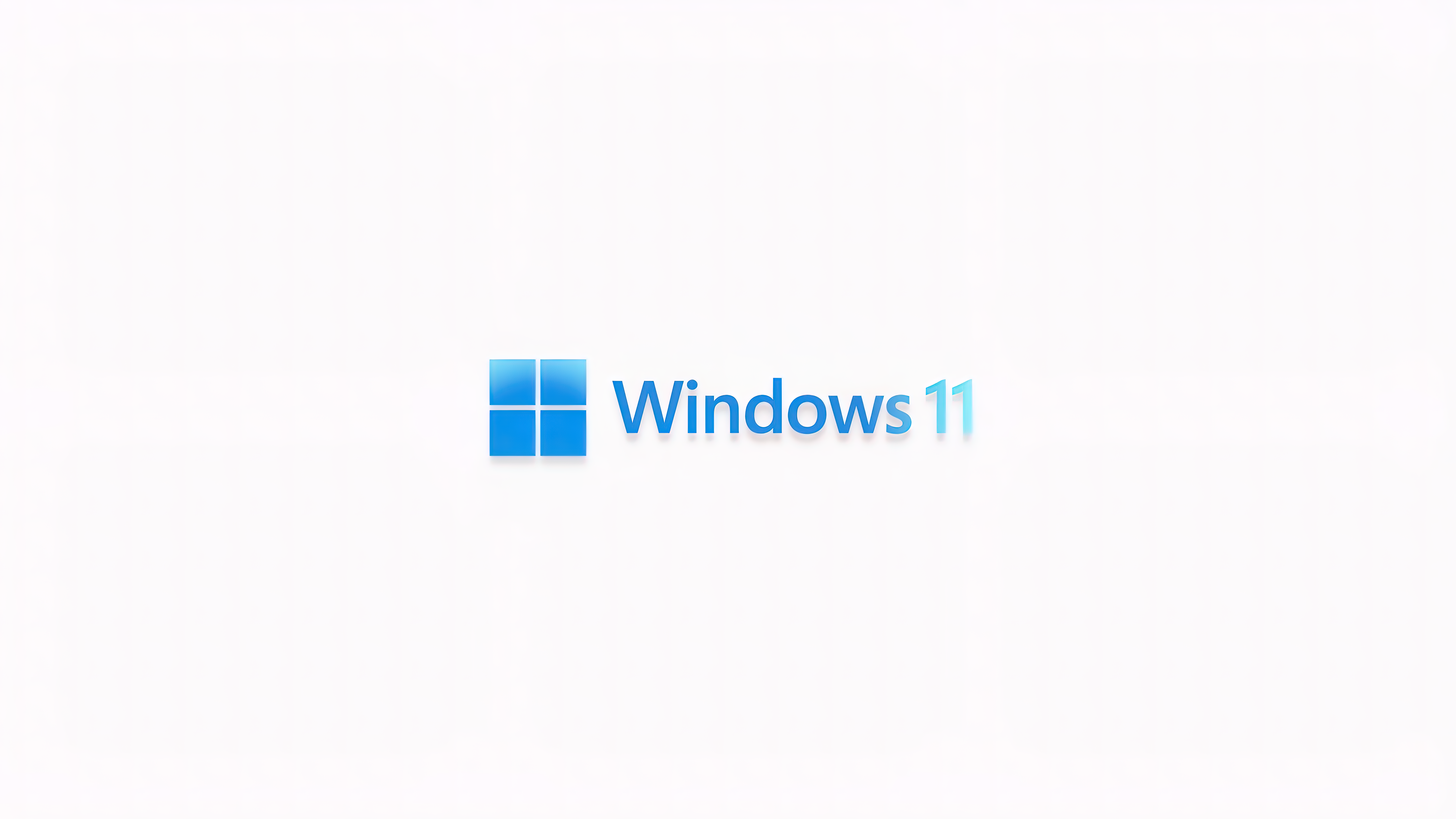 Windows 11 Logo on White Background HD Wallpaper