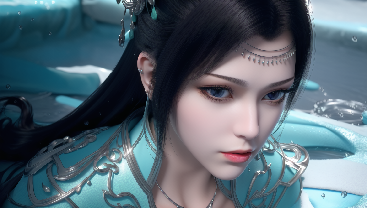 Dou Po Cang Qiong CGI Asian Woman HD Wallpaper