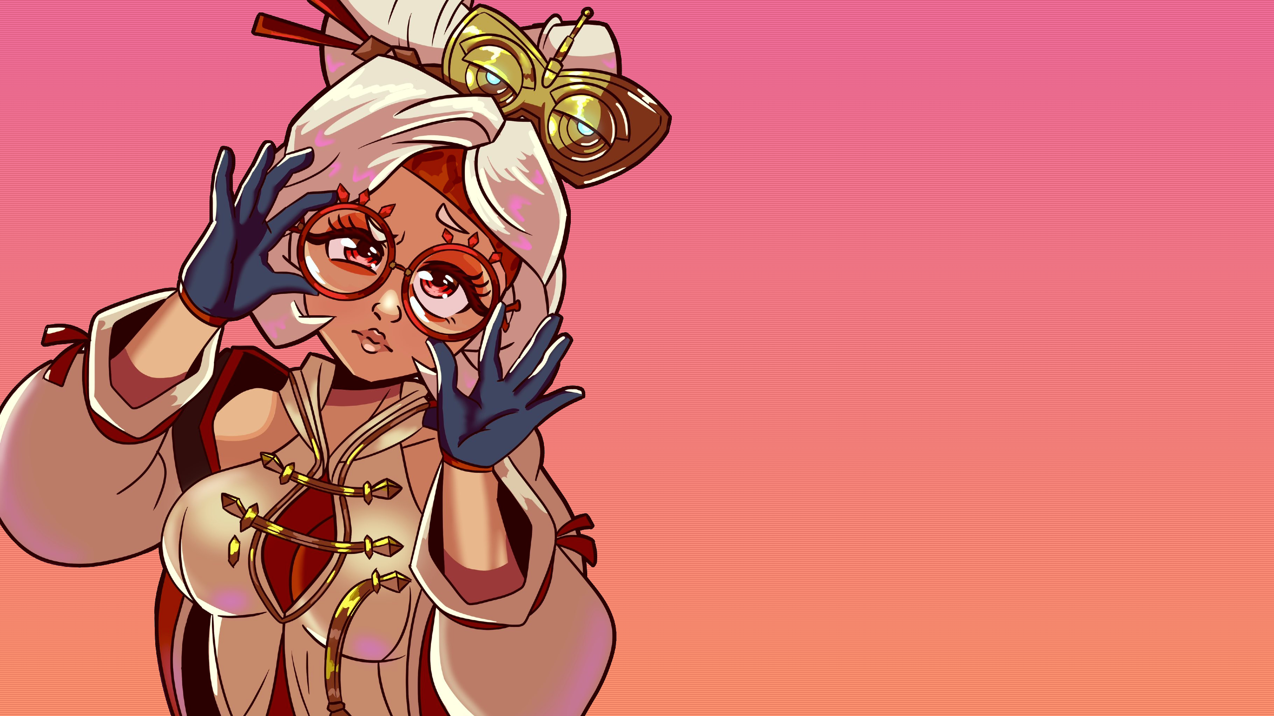 Purah from The Legend of Zelda: Tears of the Kingdom HD Wallpaper