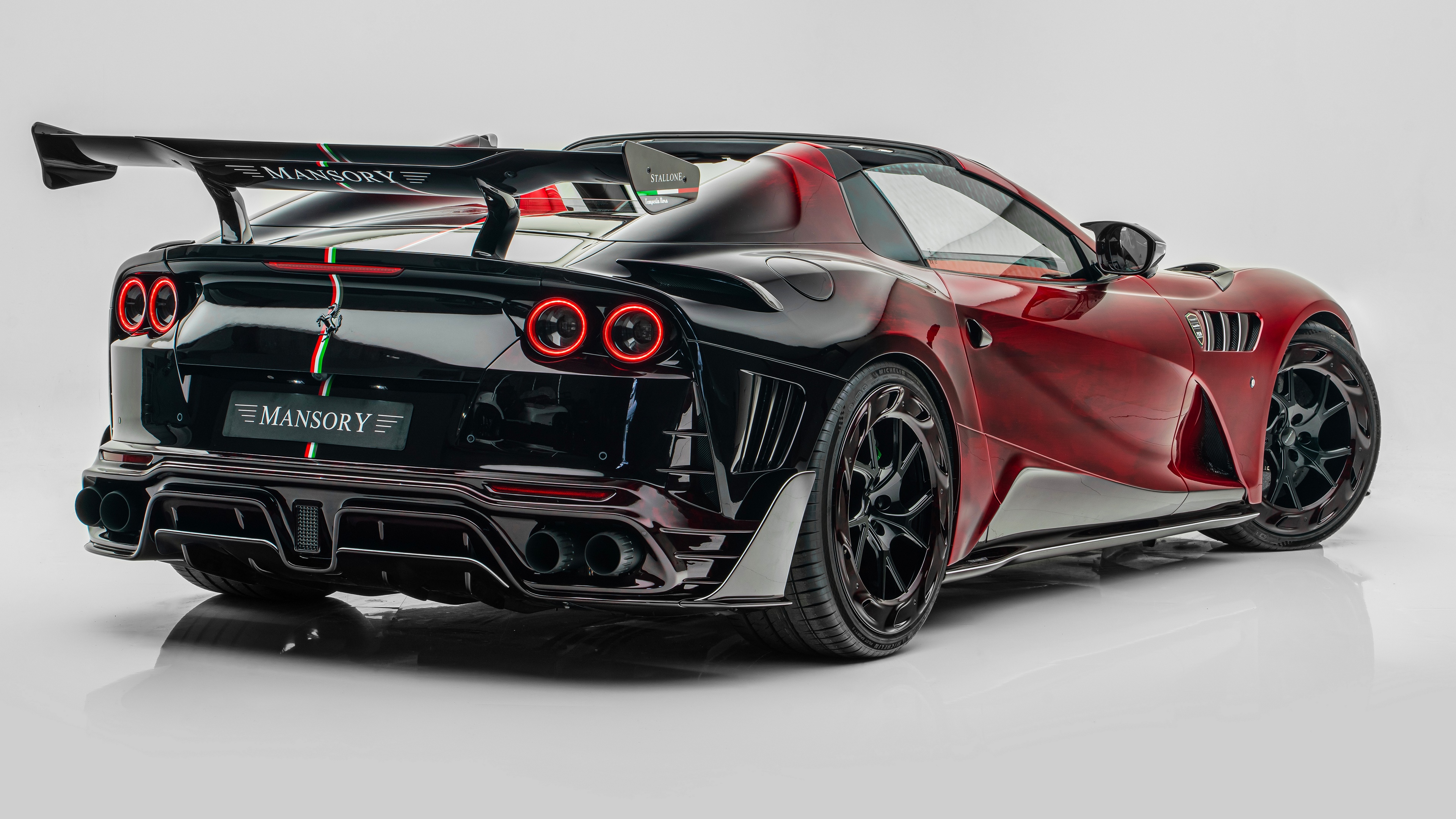 Mansory Ferrari sports car with bodykit HD Wallpaper