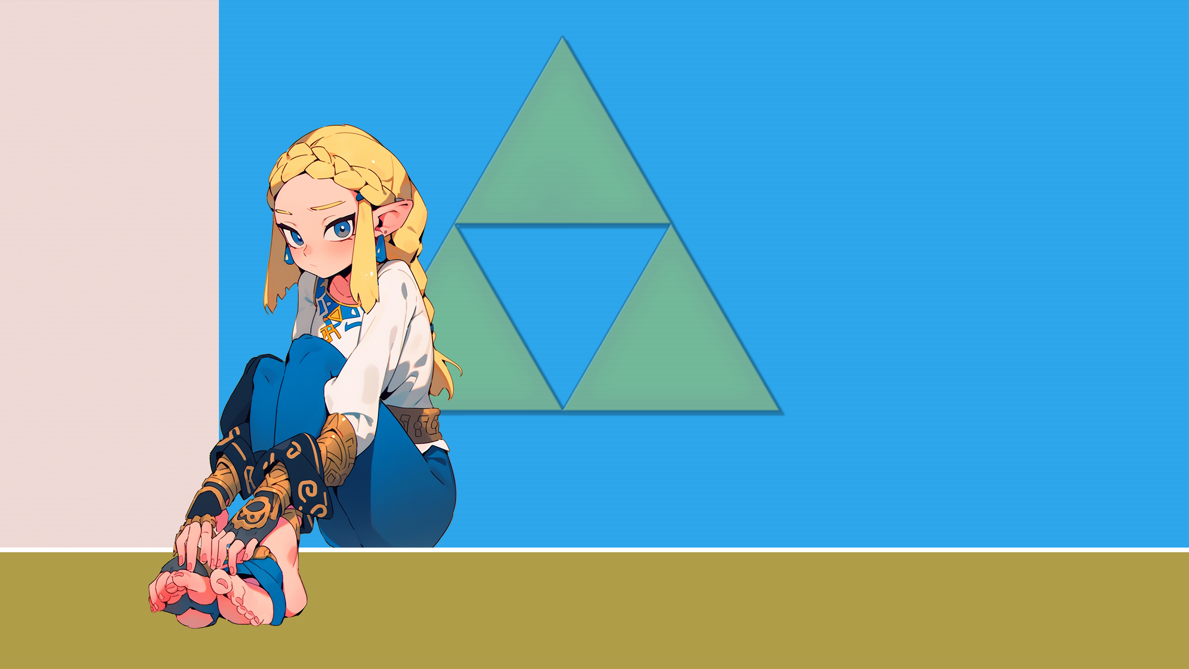 4K Zelda from The Legend of Zelda: Breath of the Wild HD Wallpaper