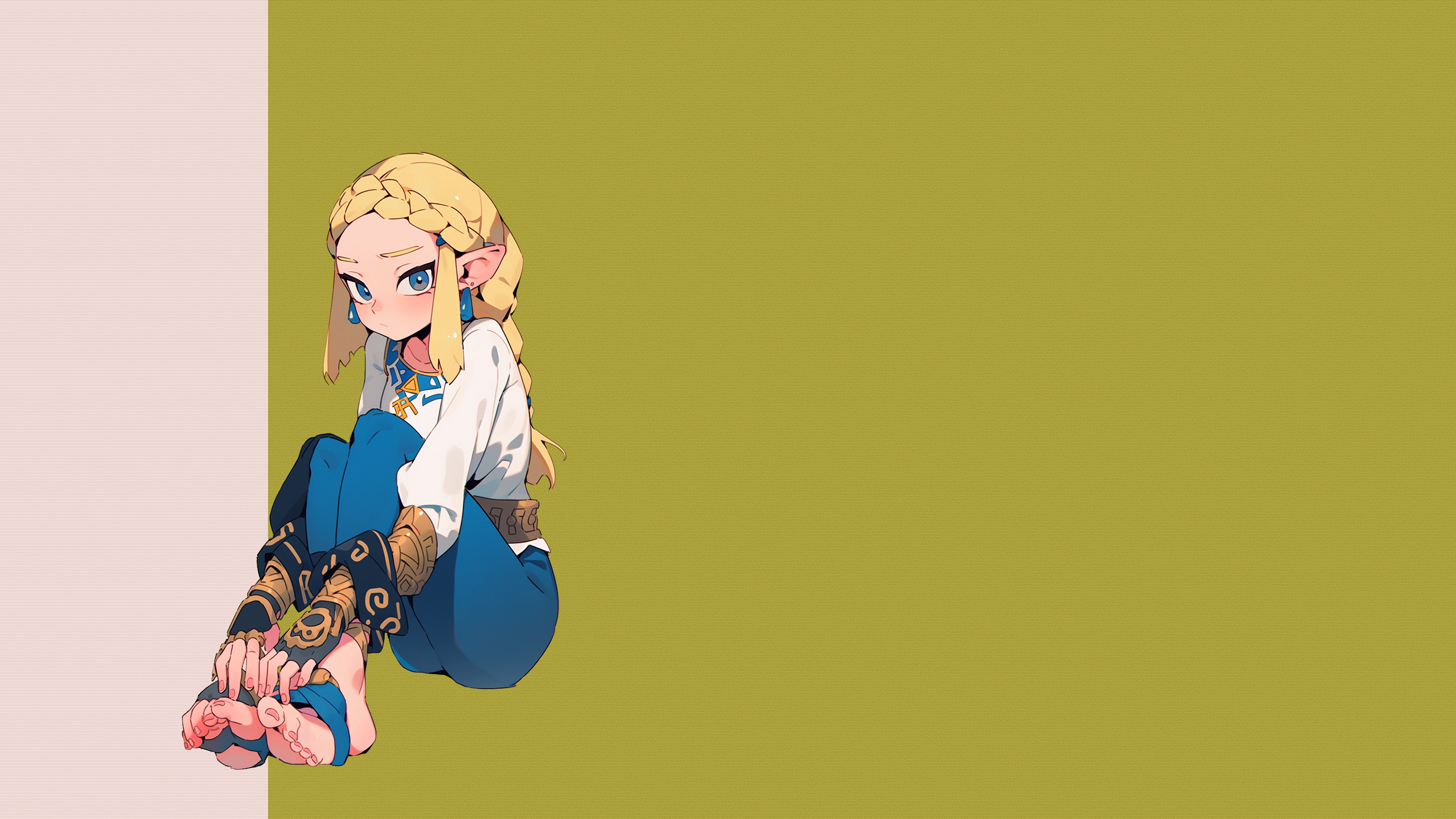 Zelda from The Legend of Zelda: Breath of the Wild HD Wallpaper