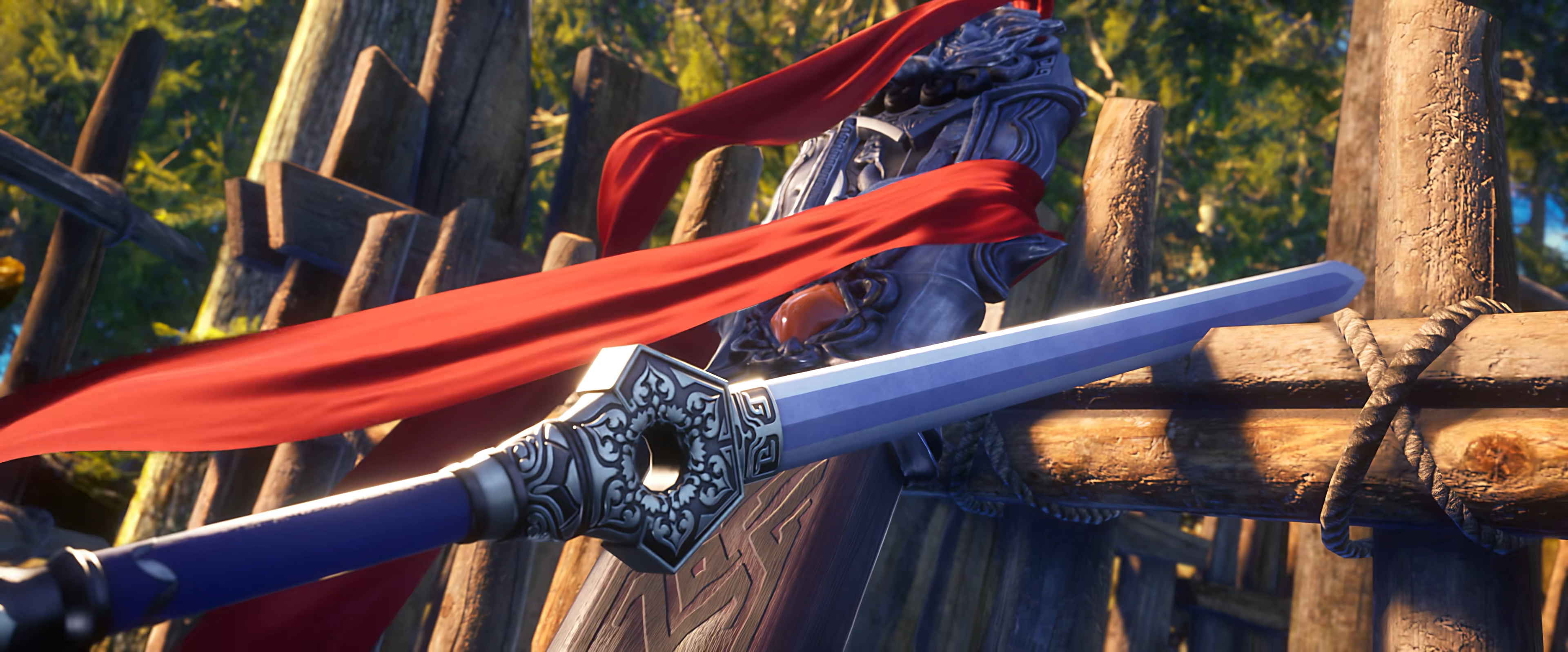 4K Bu liang ren sword and weapon HD Wallpaper
